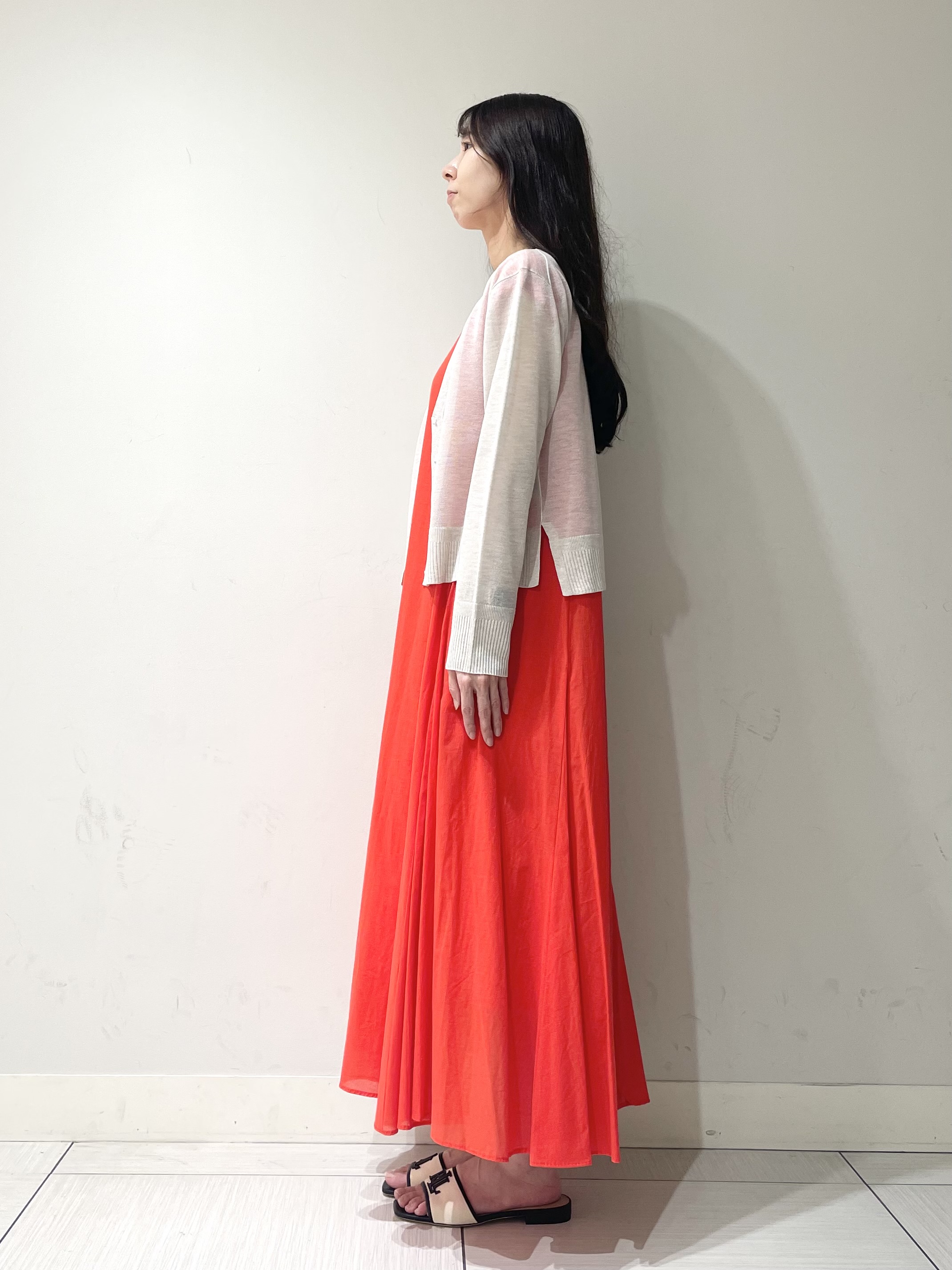 ことさんの「DRESSTERIOR｜【日除け/冷房対策】ウォッシャブルシアーカーディガン」を使ったコーディネート