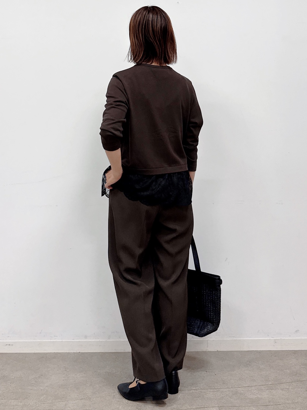 nekoさんの「Reflect｜【セットアップ可】ストレートワイドパンツ」を使ったコーディネート