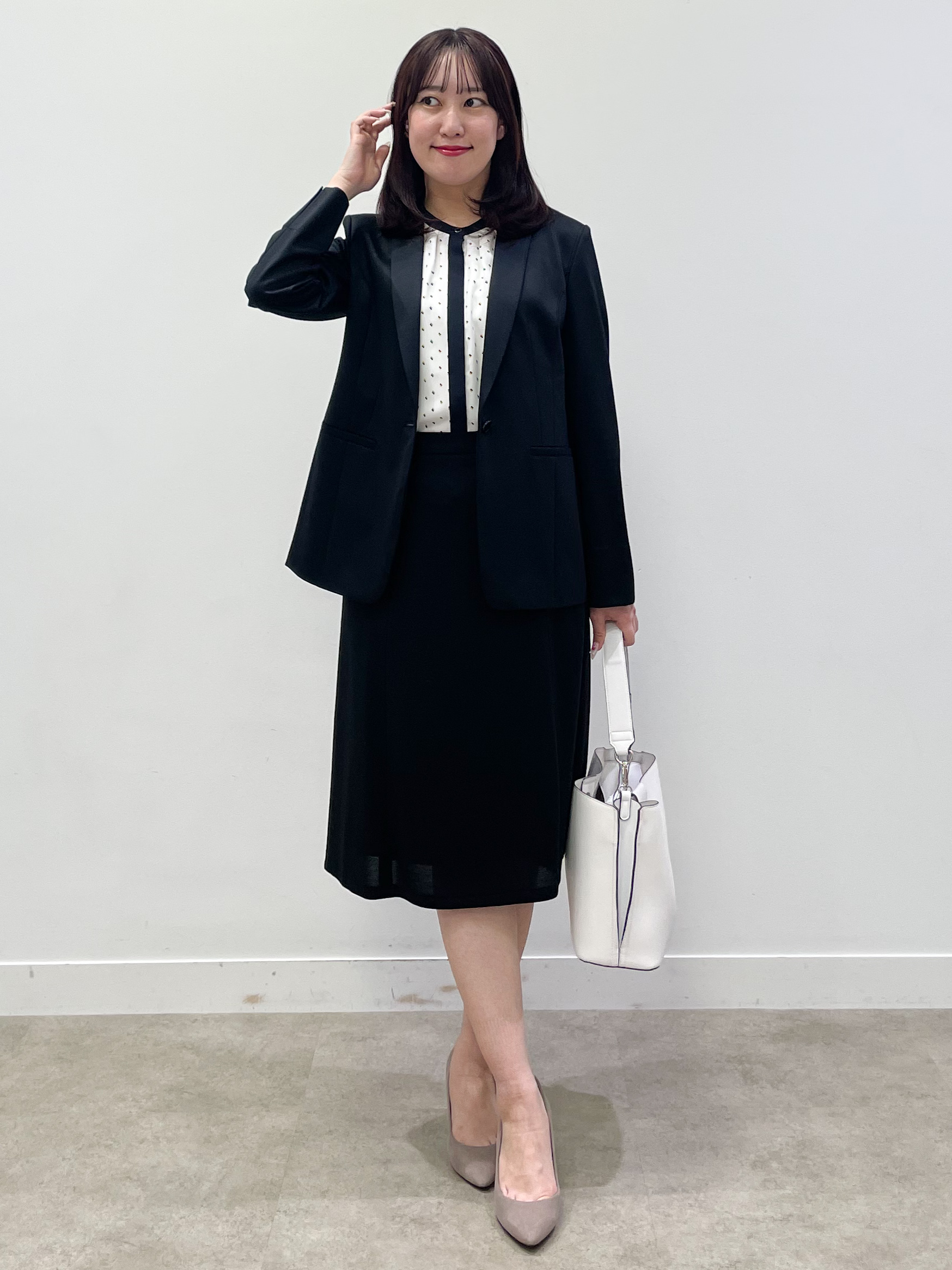 yukariさんの「Reflect｜【SS-4Lサイズ／UVカット／接触冷感】匠ジャケット／ベーシックテーラード」を使ったコーディネート