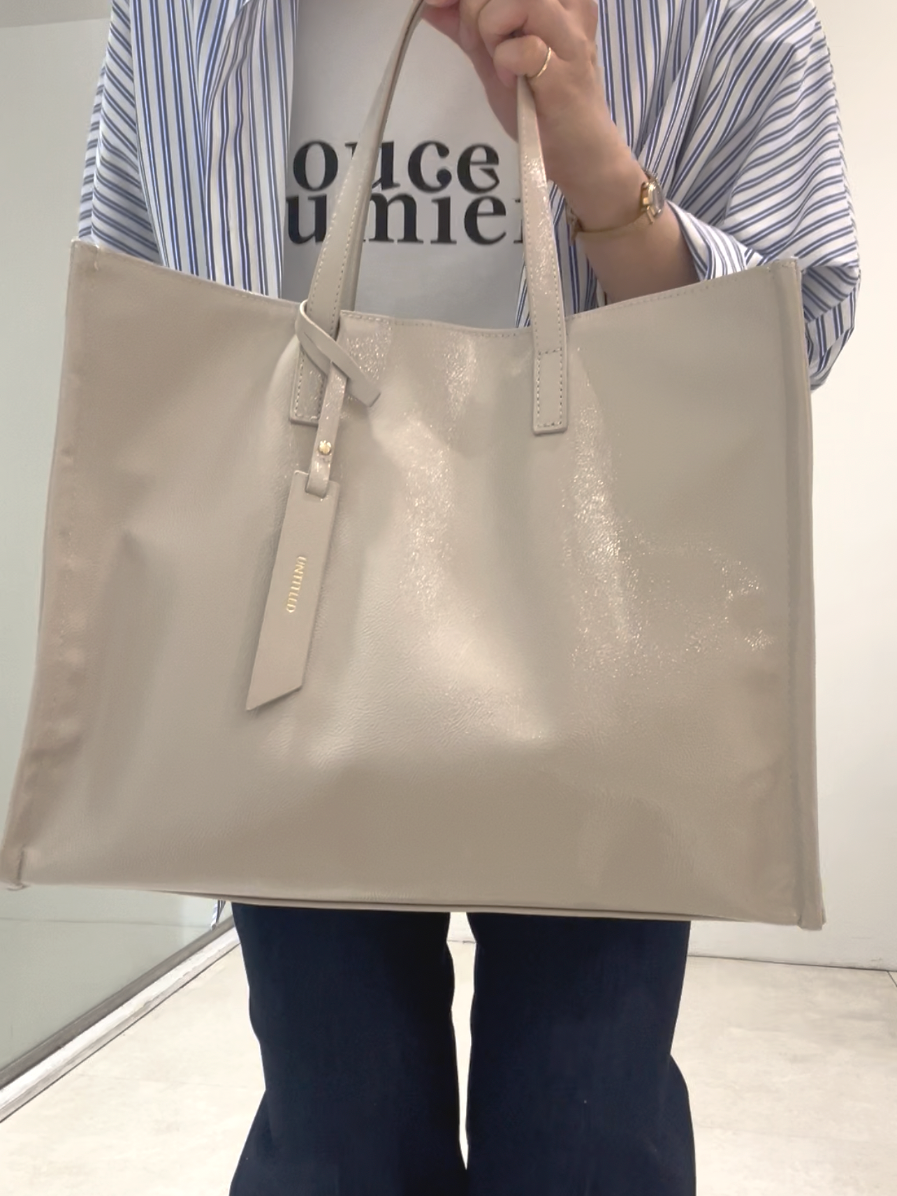 まどかさんの「UNTITLED｜【接触冷感/吸水速乾/UVカット】ドルマンスリーブシャツ」を使ったコーディネート