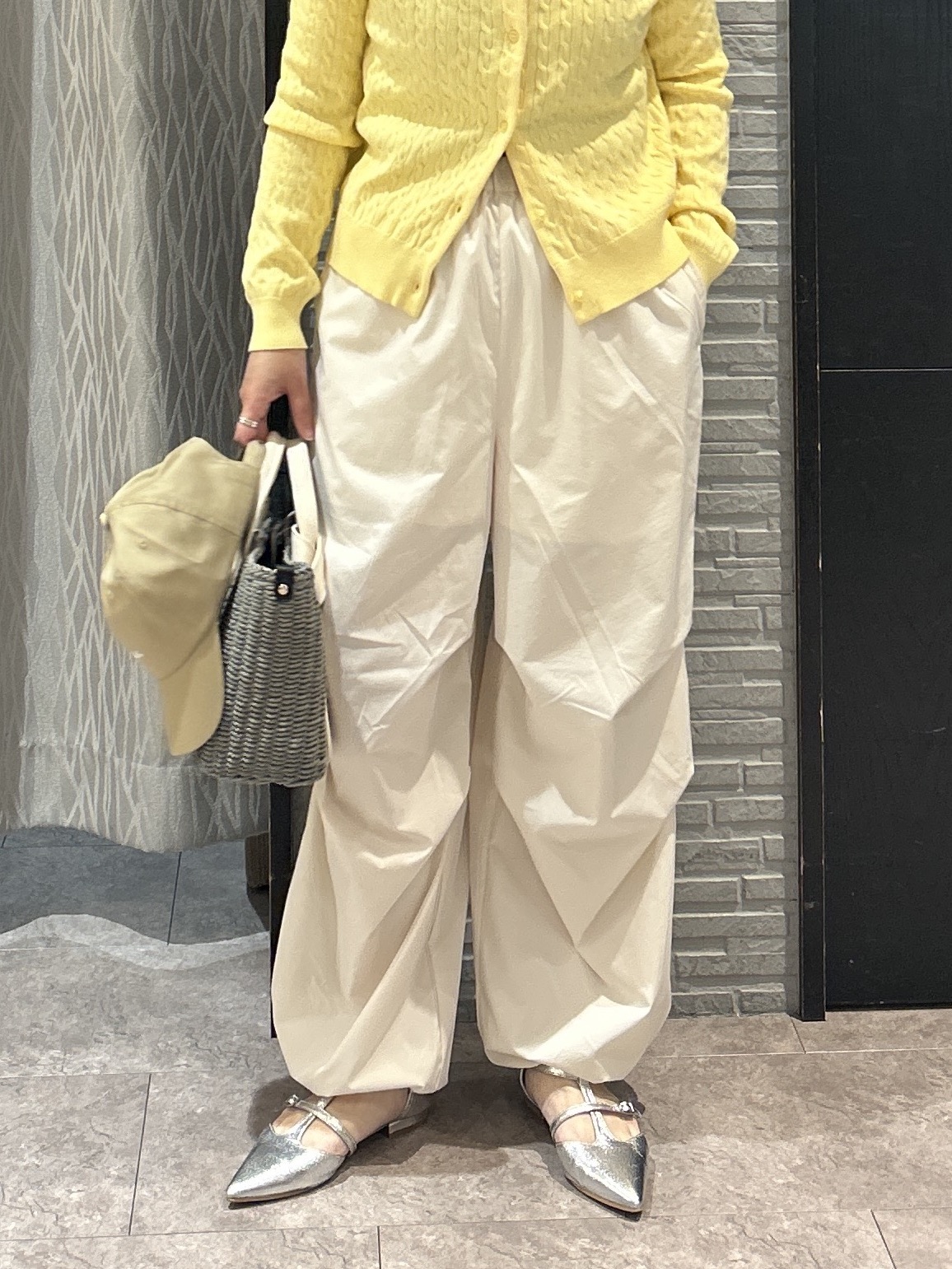 ga_riさんの「THE SHOP TK｜【POLO BCS 別注】ケーブルカーディガン」を使ったコーディネート