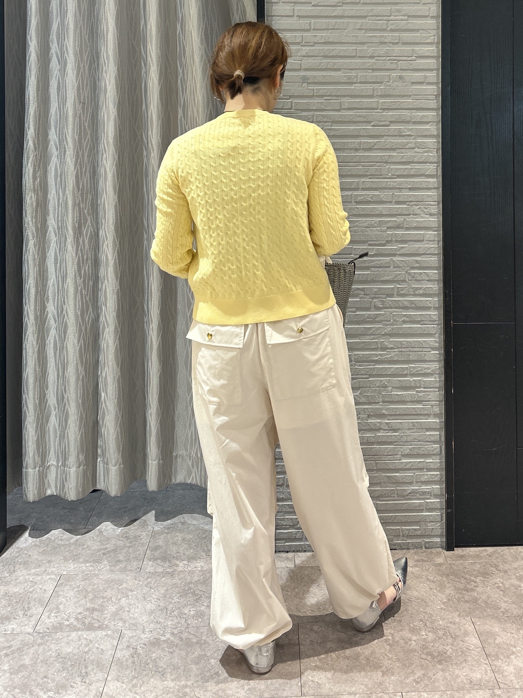 ga_riさんの「THE SHOP TK｜【POLO BCS 別注】ケーブルカーディガン」を使ったコーディネート