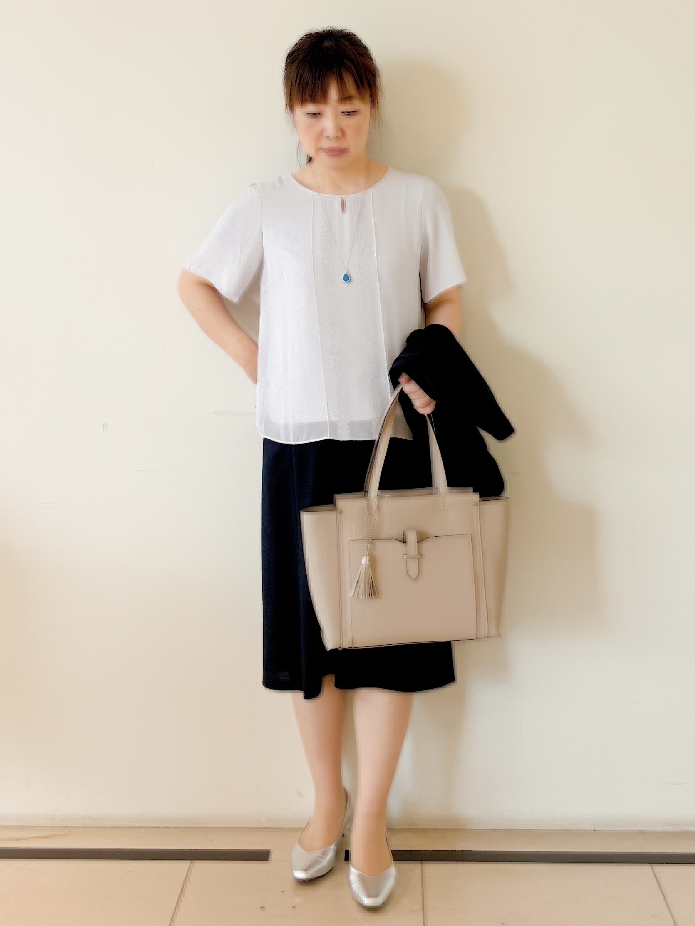 ひーさんの「Reflect｜【SS-4Lサイズ／UVカット／接触冷感】匠ジャケット／ベーシックテーラード」を使ったコーディネート