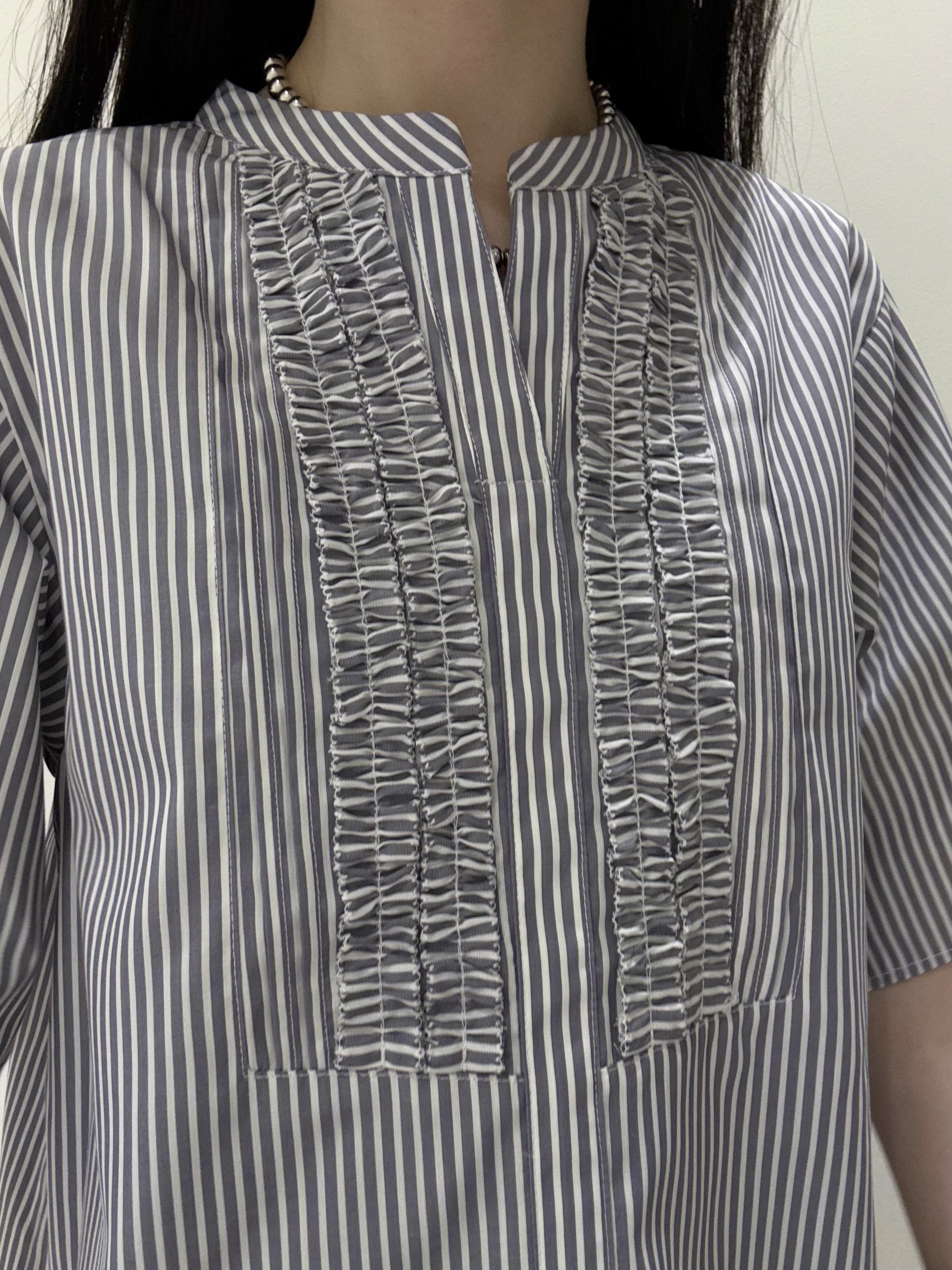 KEIKOさんの「INDIVI｜【洗える／メッシュ素材／SETUP可能】半袖シアージャケット」を使ったコーディネート