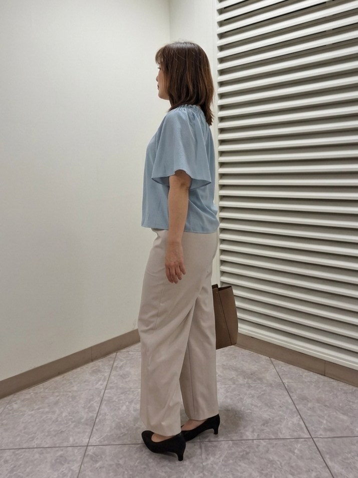 S.xuliさんの「Reflect｜ネックギャザーデザインブラウス」を使ったコーディネート
