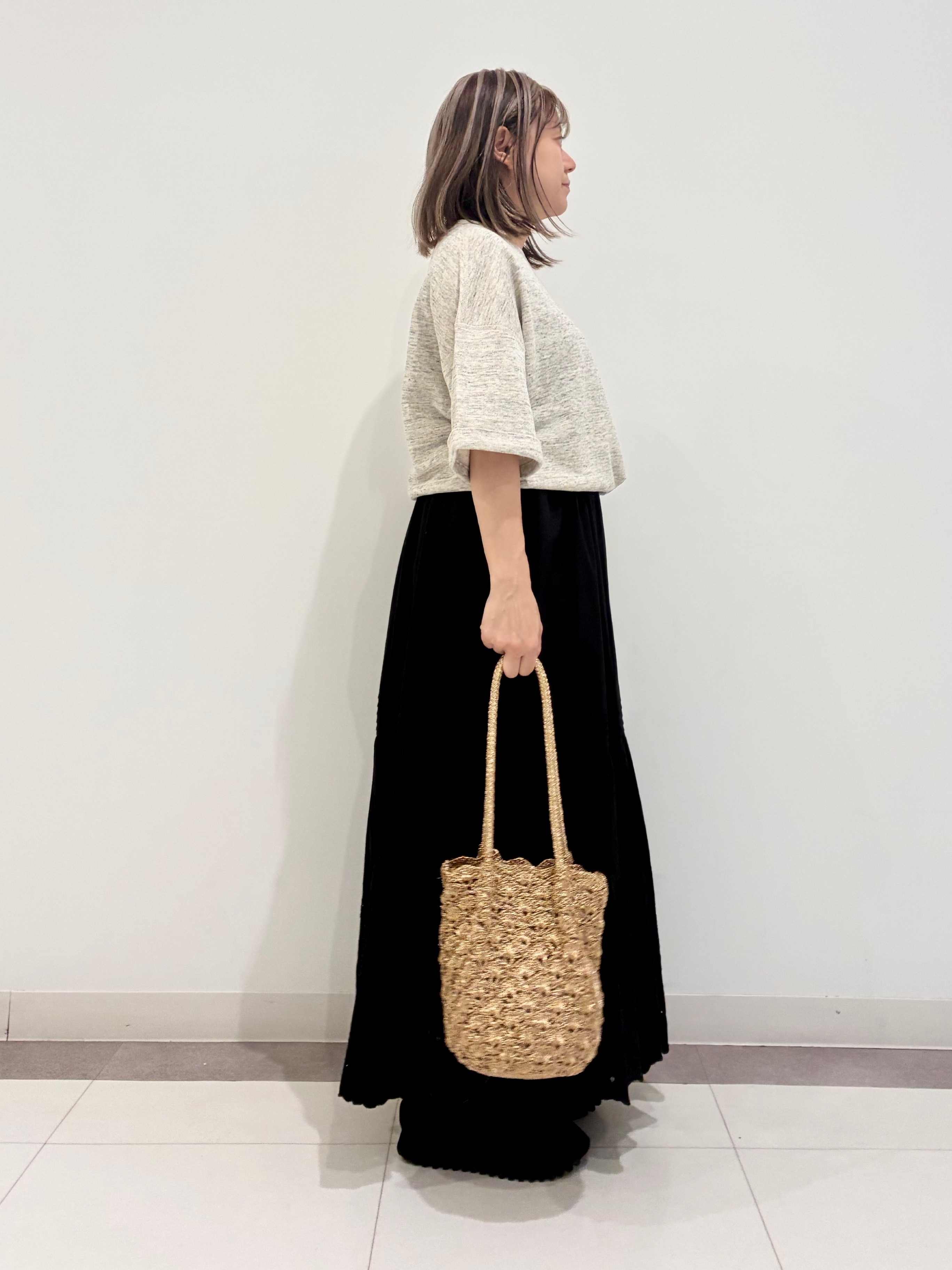 Reecoさんの「DRESSTERIOR｜【ウォッシャブル/セットアップ可】リネン混裏毛ドロストプルオーバー」を使ったコーディネート