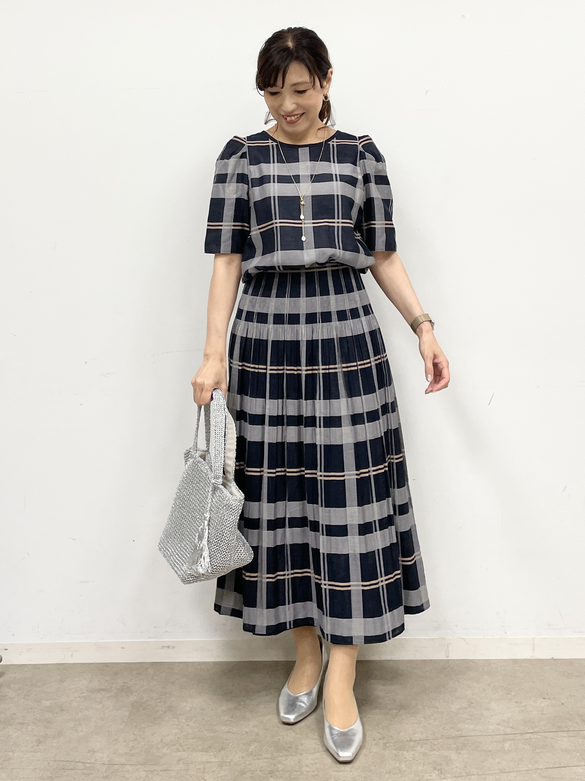 ayaさんの「Reflect｜【SS-4Lサイズ／UVカット／接触冷感】匠ジャケット／ベーシックテーラード」を使ったコーディネート