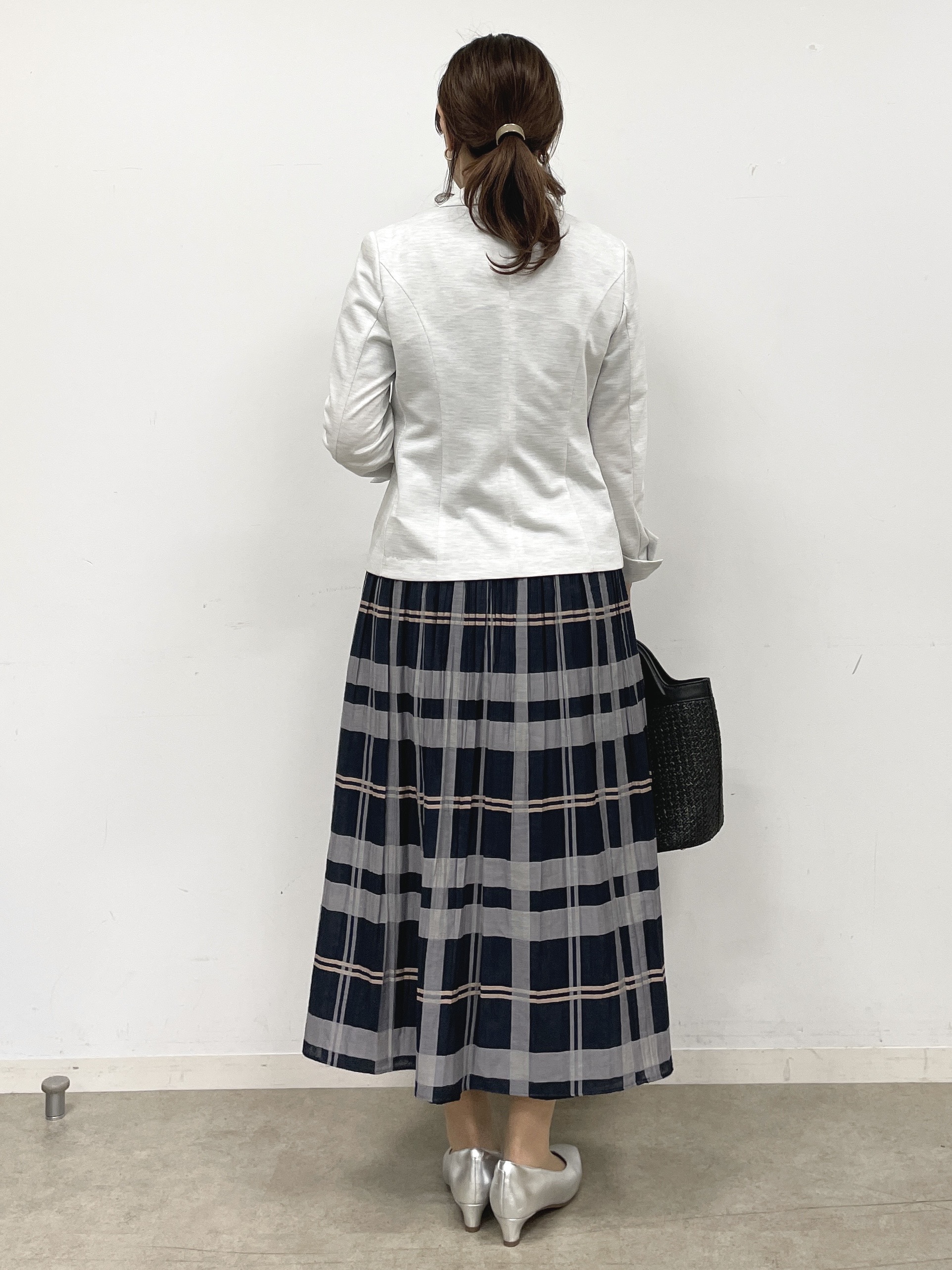 ayaさんの「Reflect｜【SS-4Lサイズ／UVカット／接触冷感】匠ジャケット／ベーシックテーラード」を使ったコーディネート