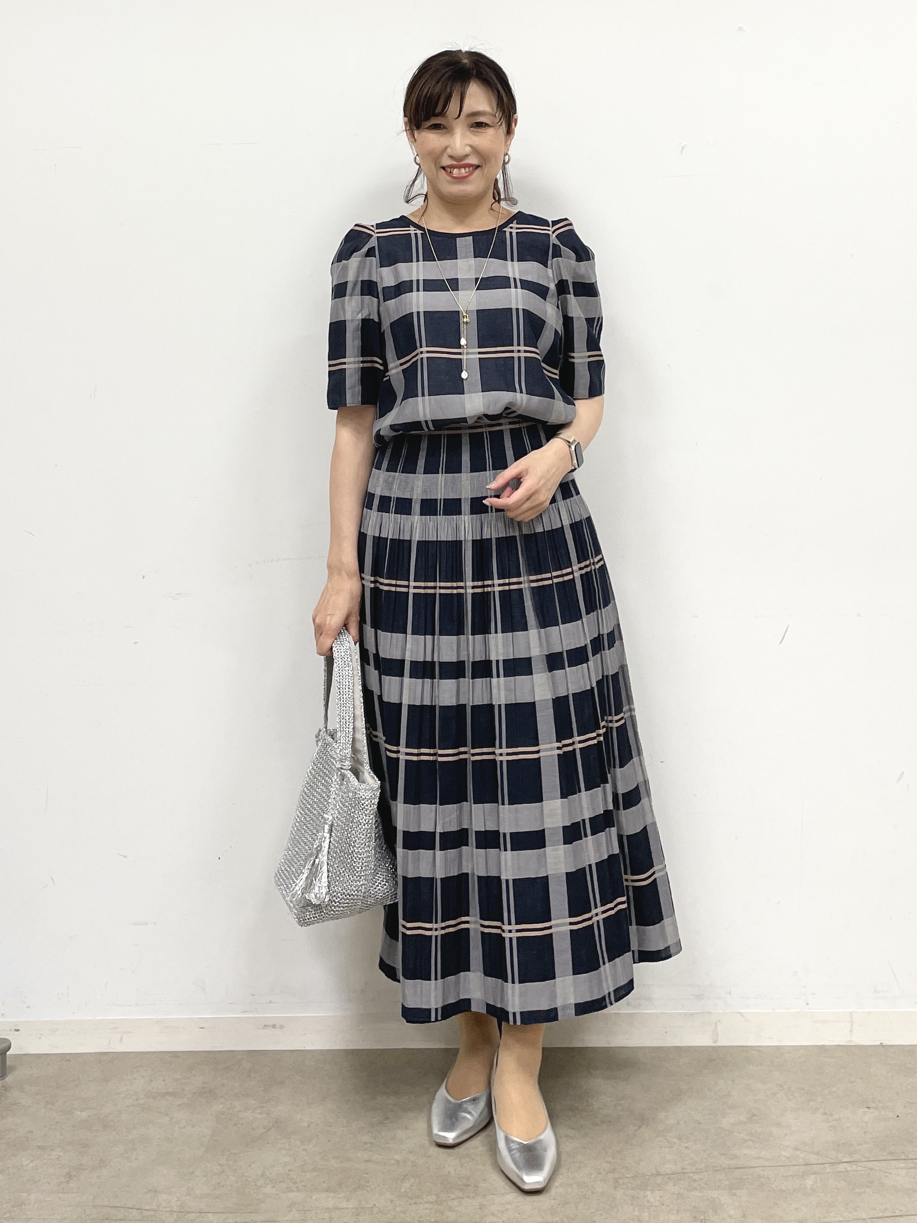 ayaさんの「Reflect｜【SS-4Lサイズ／UVカット／接触冷感】匠ジャケット／ベーシックテーラード」を使ったコーディネート