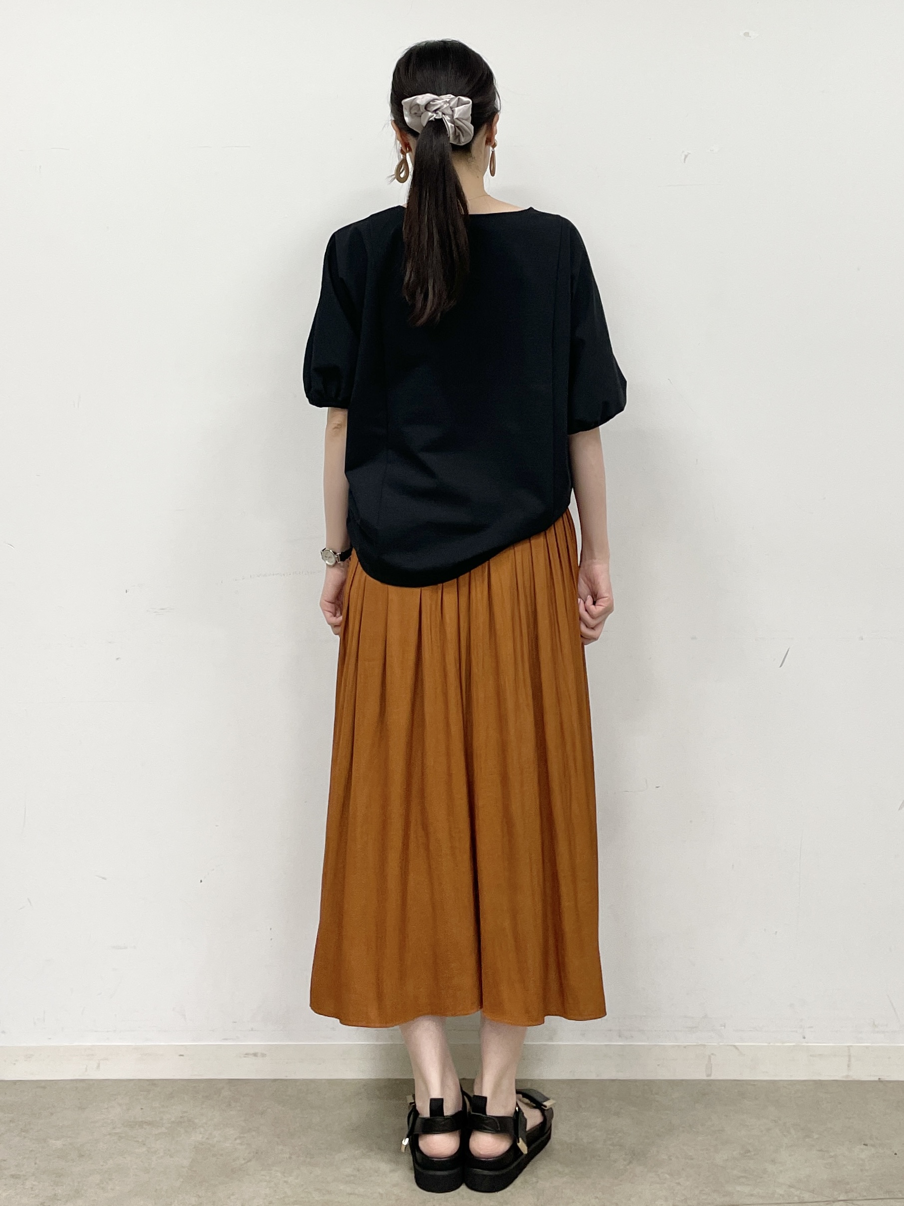 Momoさんの「Reflect｜【手洗い可】スカーチョパンツ」を使ったコーディネート