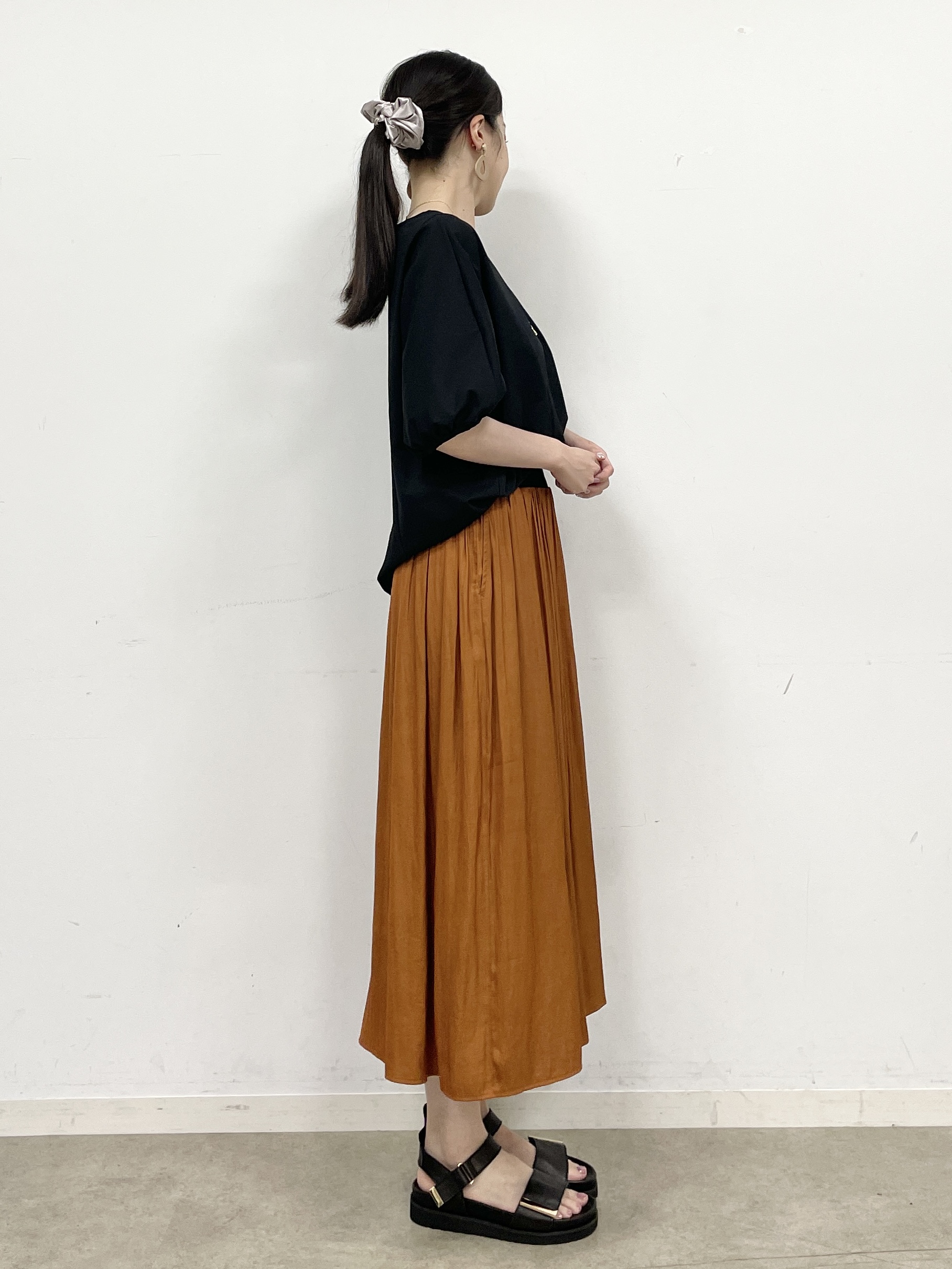Momoさんの「Reflect｜【手洗い可】スカーチョパンツ」を使ったコーディネート
