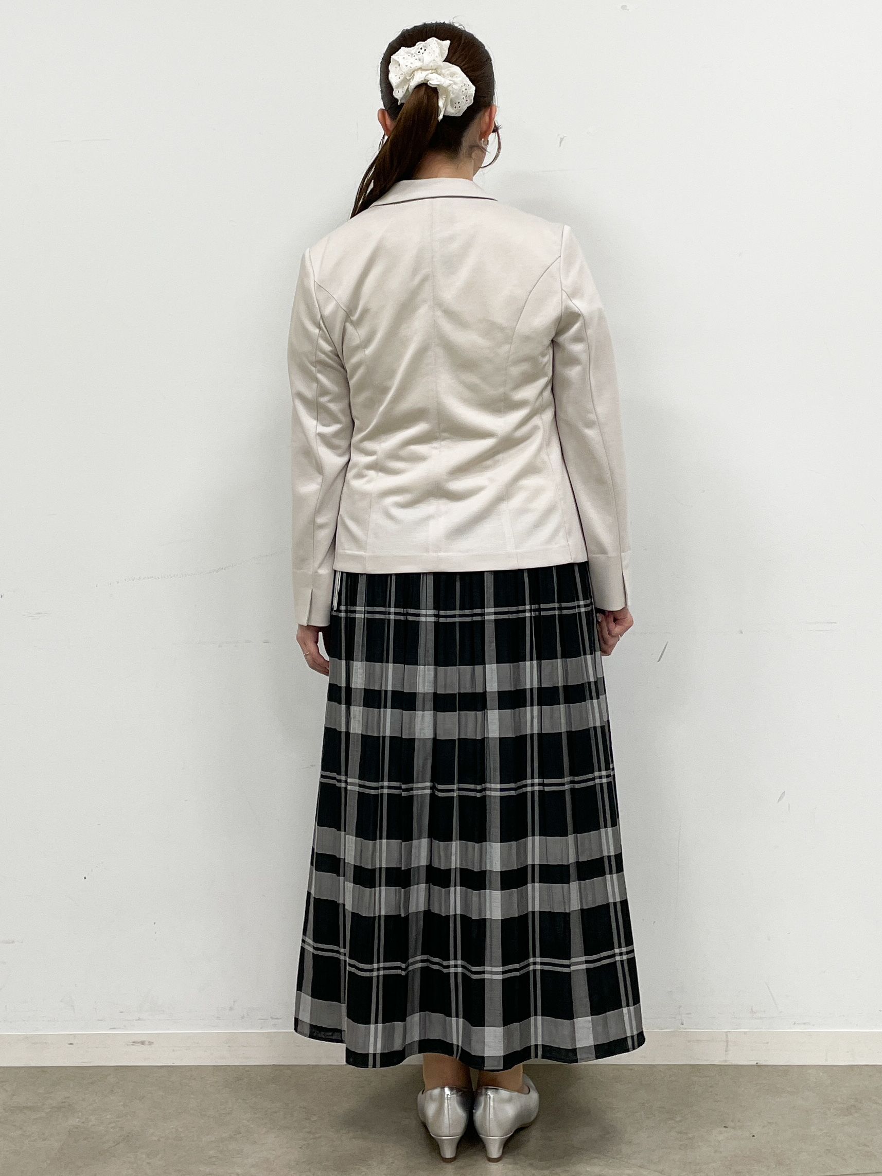 mikikoさんの「Reflect｜【SS-4Lサイズ／UVカット／接触冷感】匠ジャケット／ベーシックテーラード」を使ったコーディネート