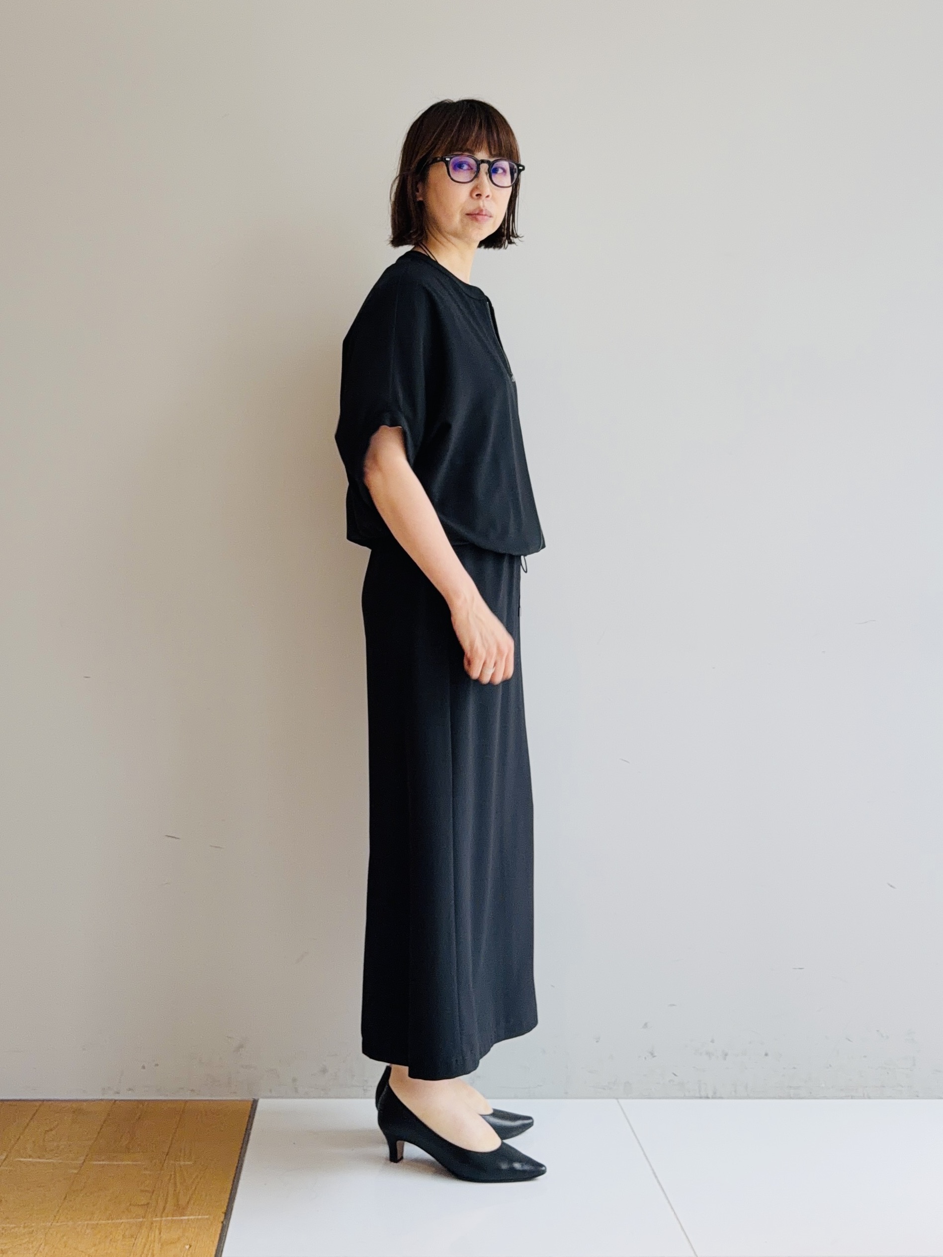 murayamaさんの「INDIVI｜【着る日傘】ドルマンフォルムブルゾン」を使ったコーディネート
