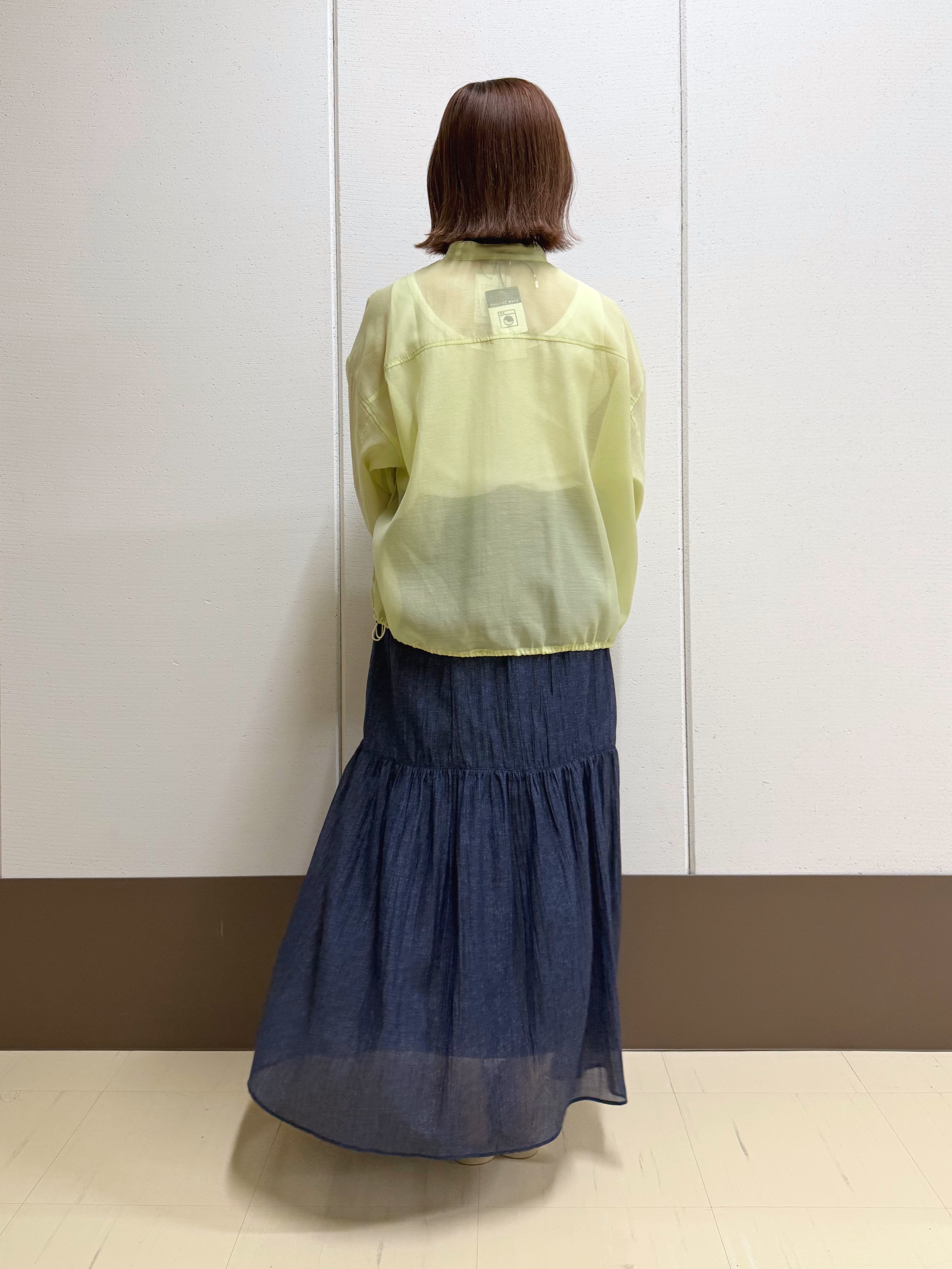 Rikoさんの「INDIVI｜【洗える／前後2WAY】インナータンクトップ」を使ったコーディネート