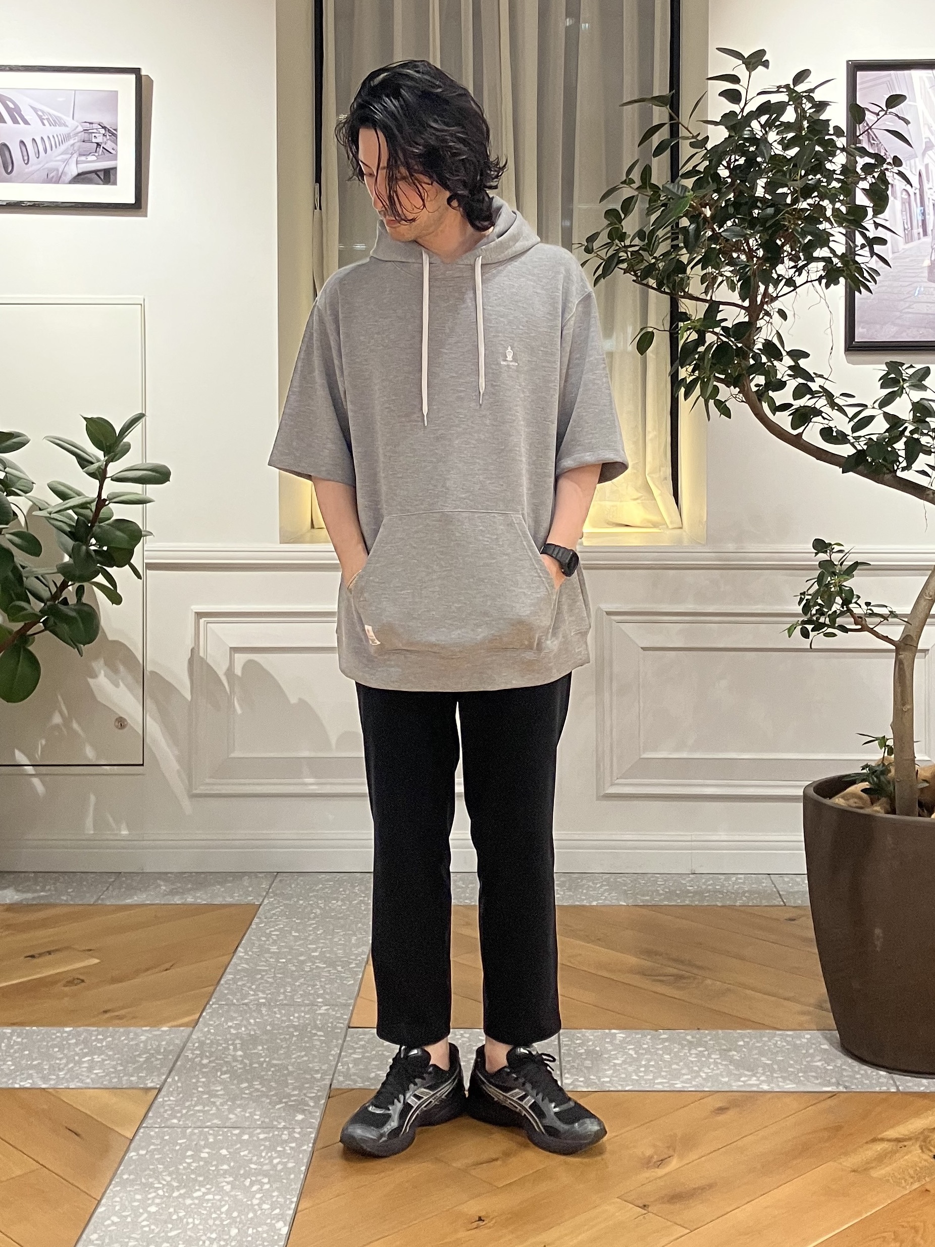 junyaさんの「DRESSTERIOR｜【セットアップ可】ダンボールフーディー」を使ったコーディネート