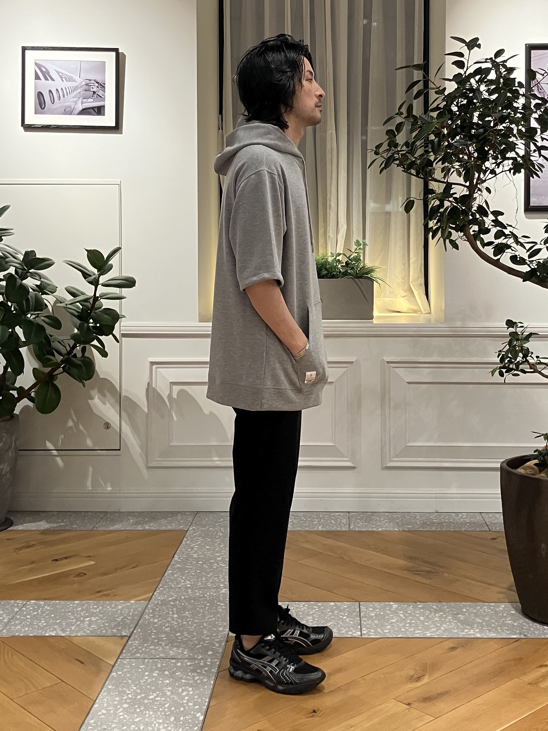 junyaさんの「DRESSTERIOR｜【セットアップ可】ダンボールフーディー」を使ったコーディネート