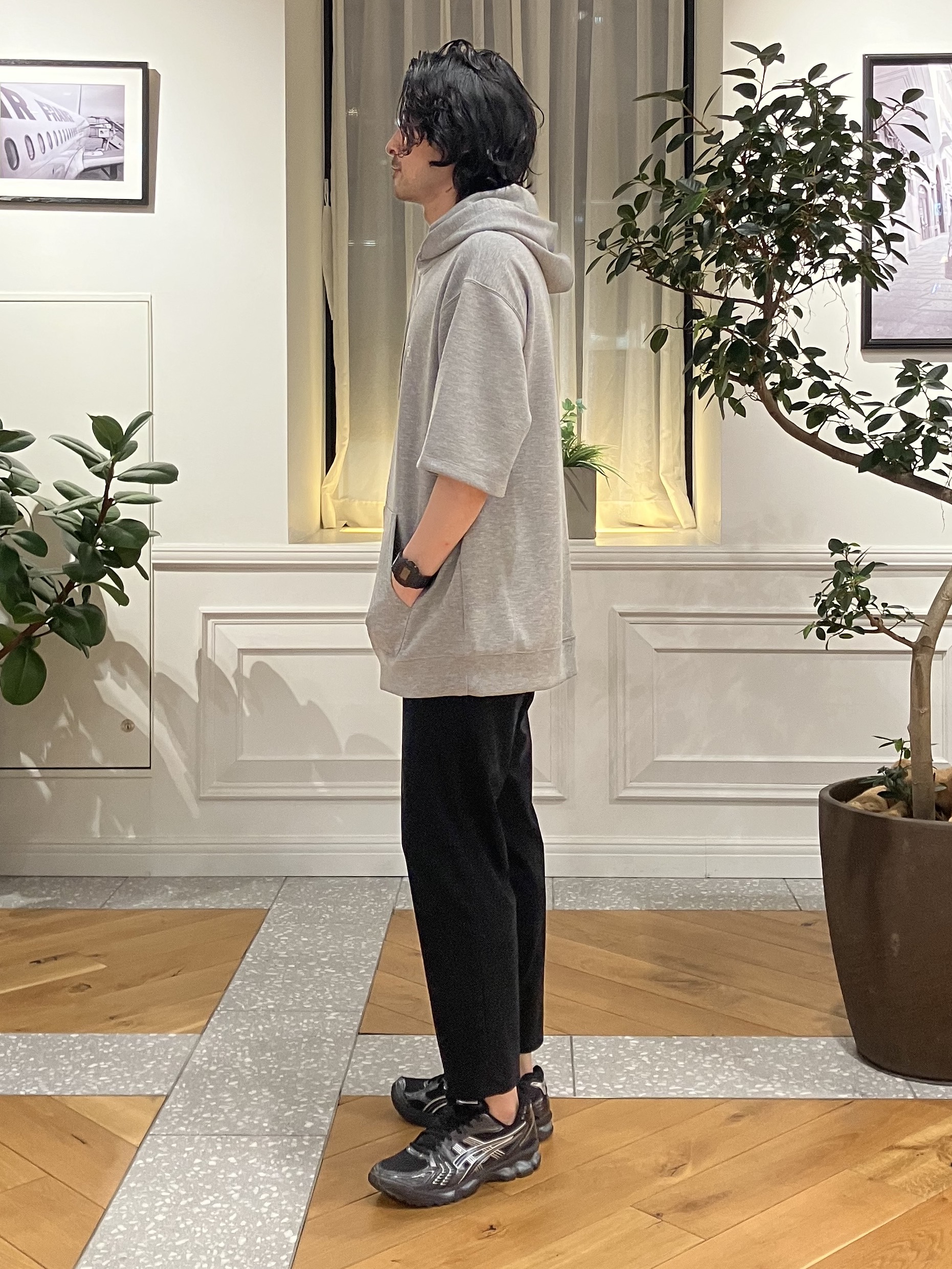 junyaさんの「DRESSTERIOR｜【セットアップ可】ダンボールフーディー」を使ったコーディネート