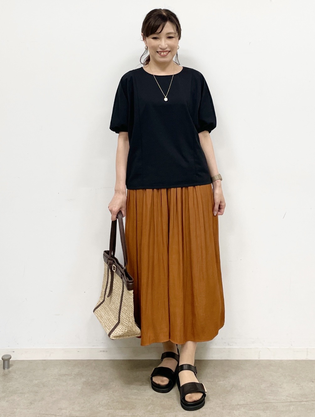 ayaさんの「Reflect｜【手洗い可】スカーチョパンツ」を使ったコーディネート