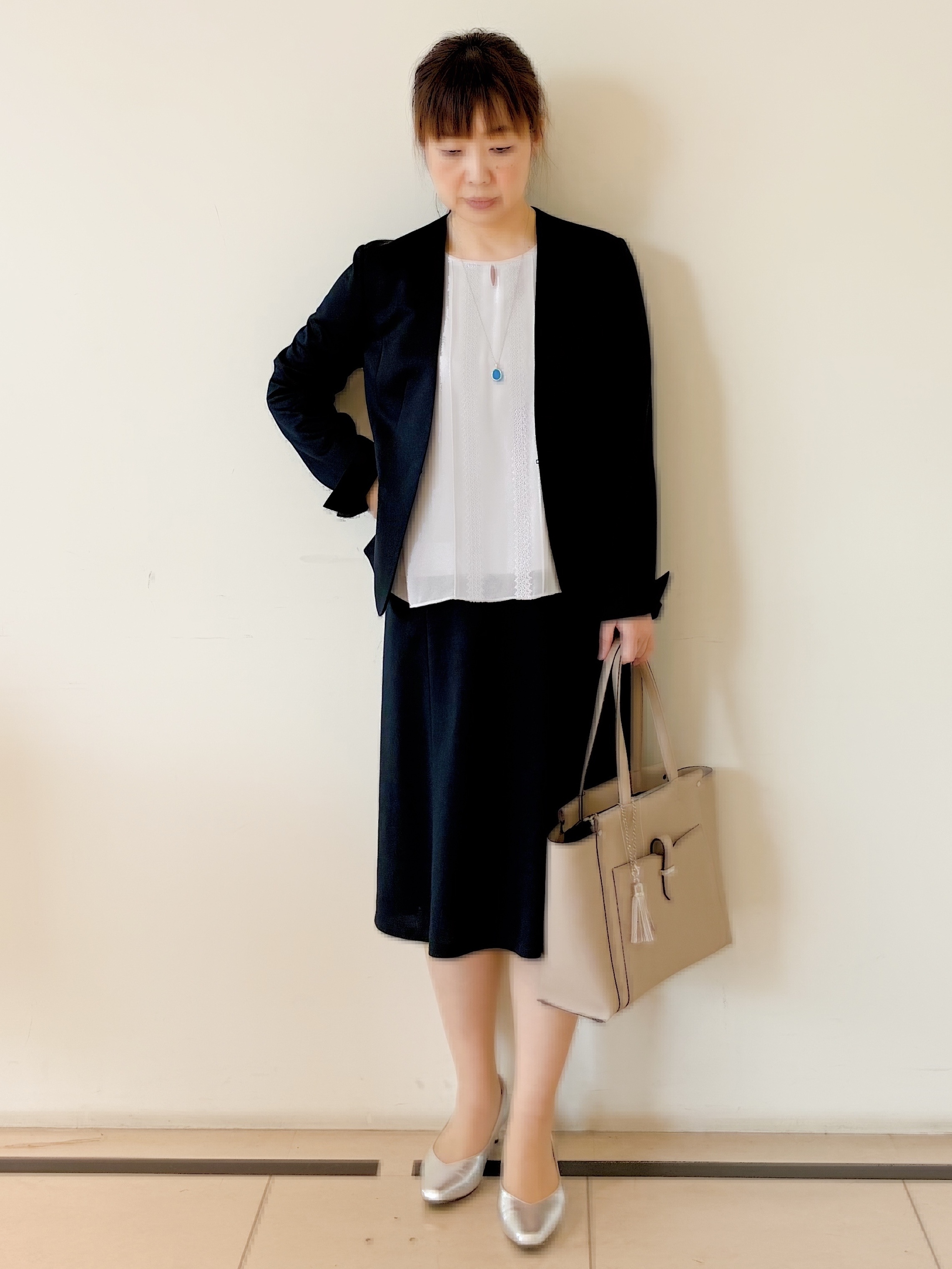ひーさんの「Reflect｜【SS-4Lサイズ／UVカット／接触冷感】匠ジャケット／ベーシックテーラード」を使ったコーディネート