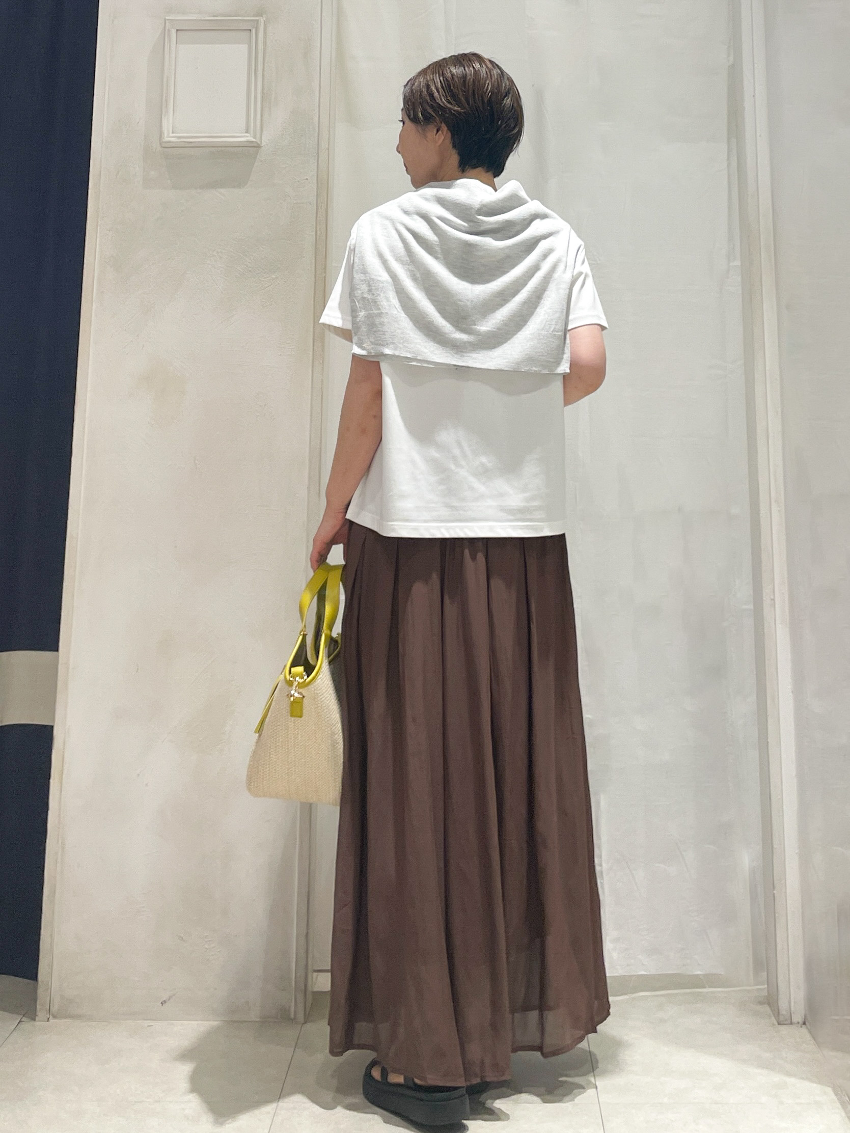 hiroさんの「grove｜【遮熱／吸水速乾／接触冷感／UVカット】ベーシックロゴTシャツ」を使ったコーディネート