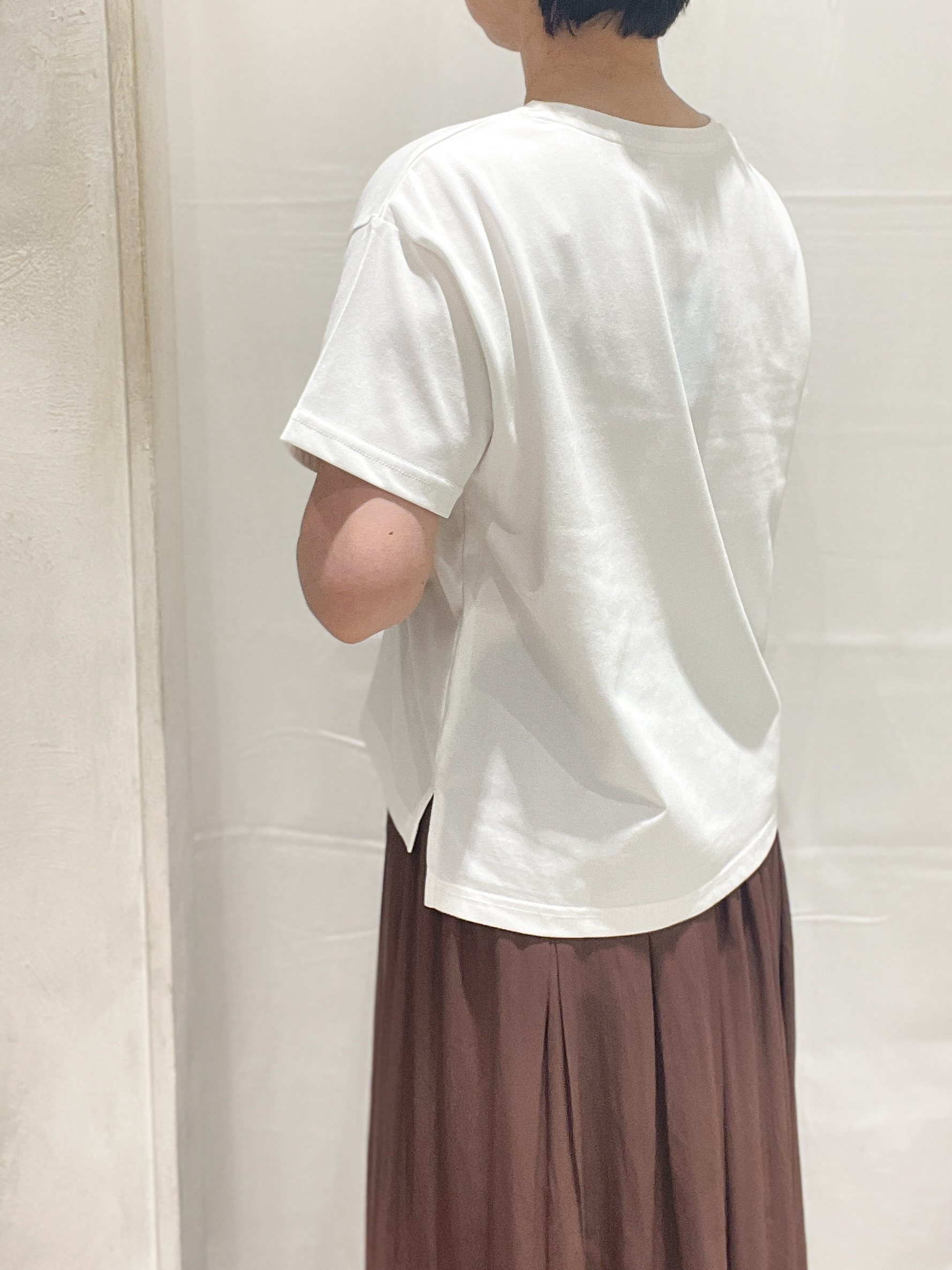 hiroさんの「grove｜【遮熱／吸水速乾／接触冷感／UVカット】ベーシックロゴTシャツ」を使ったコーディネート