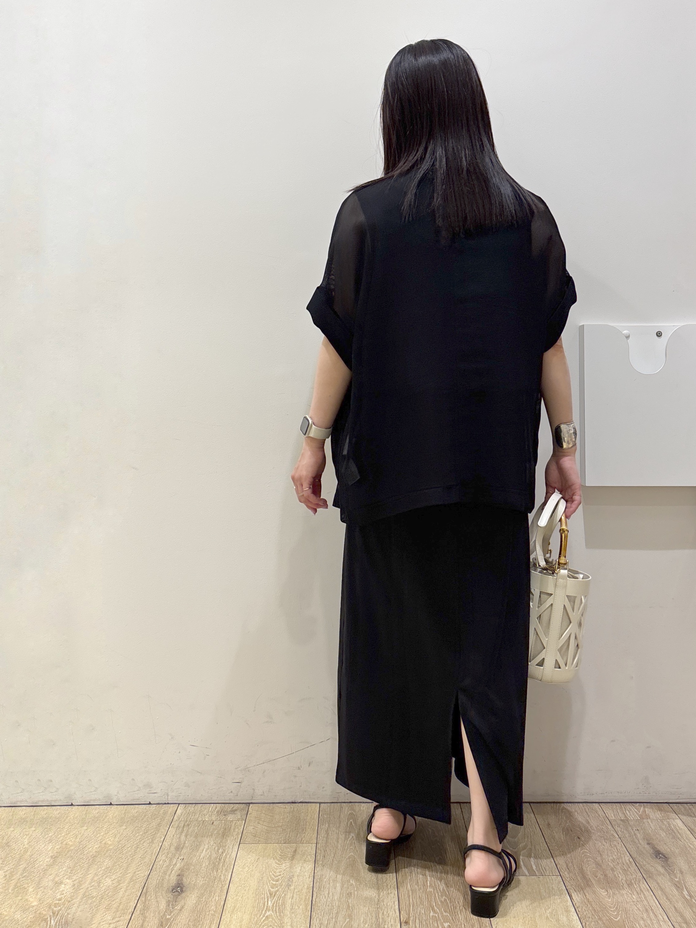 mameさんの「index｜メッシュテーラードジャケット【洗濯機OK】」を使ったコーディネート