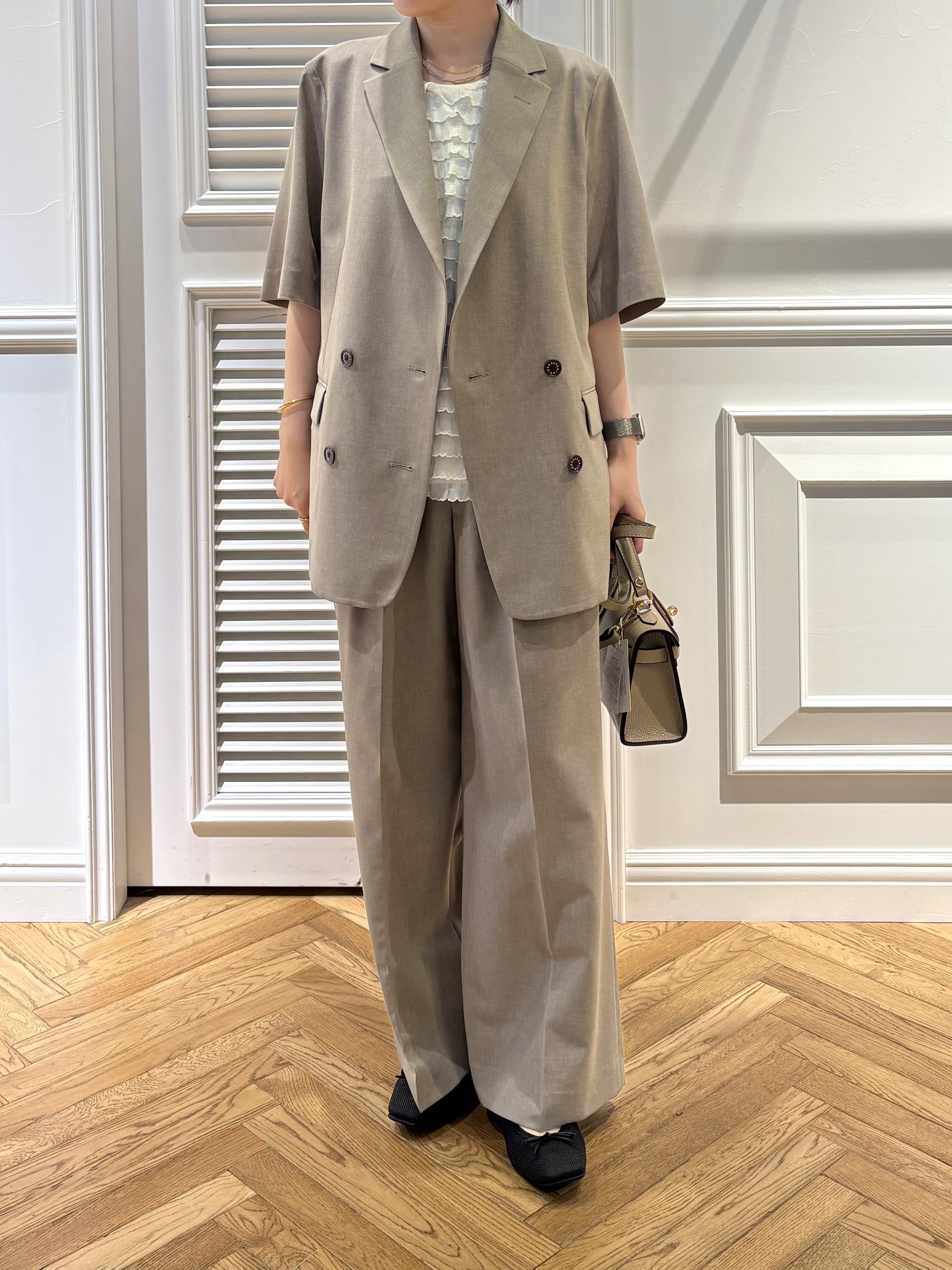 cocoさんの「DRESSTERIOR｜provoke（プロヴォーク）【別注】 フリフリ タンクトップ」を使ったコーディネート