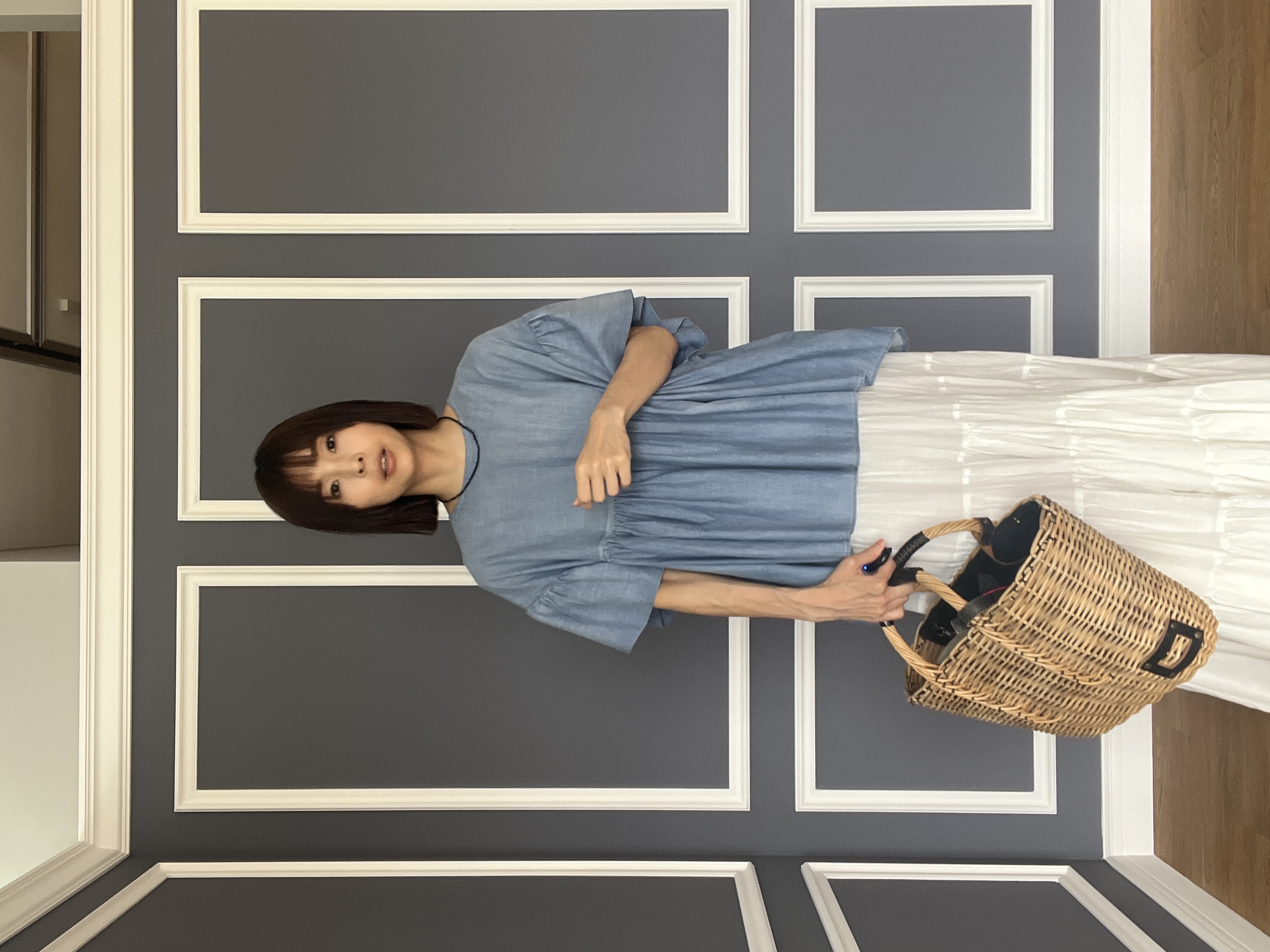 misaさんの「DRESSTERIOR｜【再入荷】コットンボイルティアードスカート」を使ったコーディネート