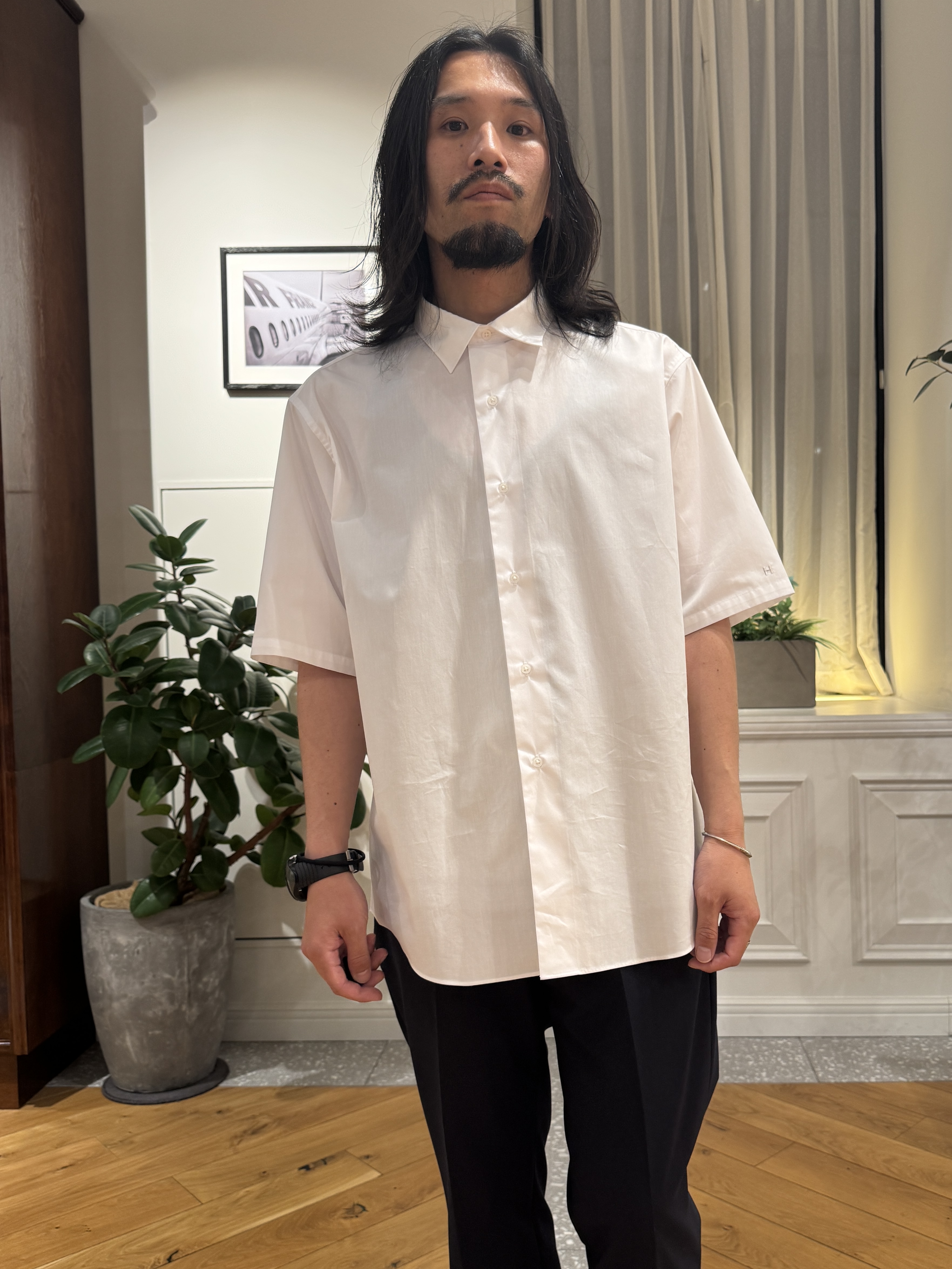 kawarataniさんの「DRESSTERIOR｜【干場義雅&times;DRESSTERIOR】シドグラスシャツ」を使ったコーディネート