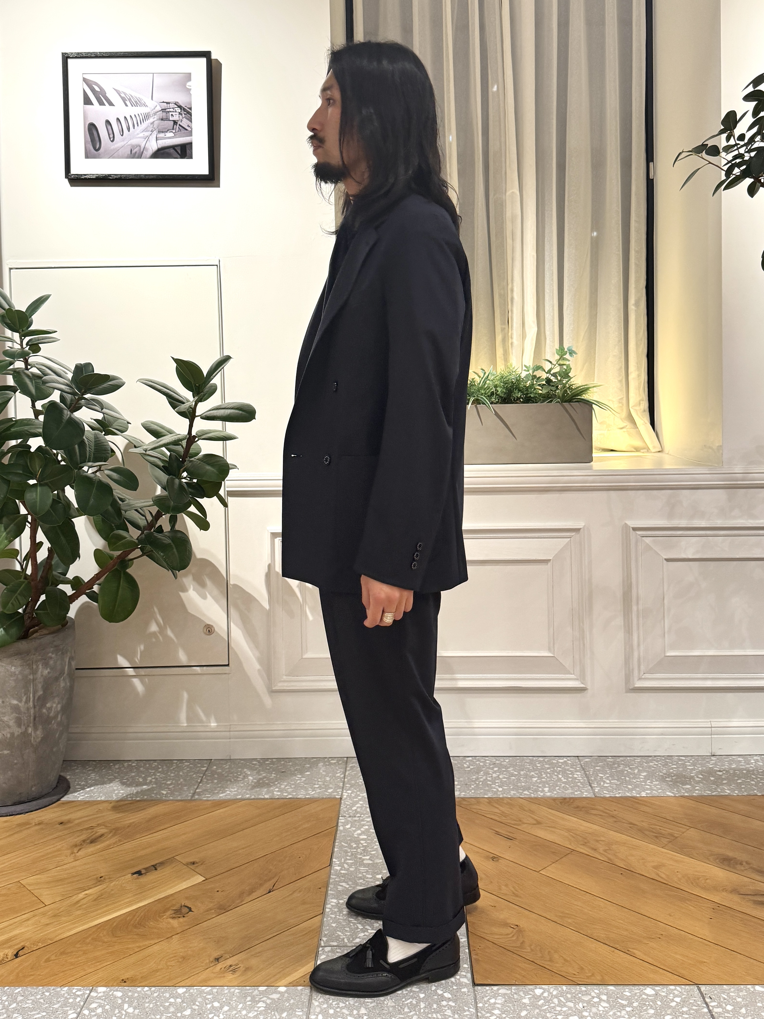 kawarataniさんの「DRESSTERIOR｜【セットアップ可】クールタッチ クイックドライ イージージャケット」を使ったコーディネート