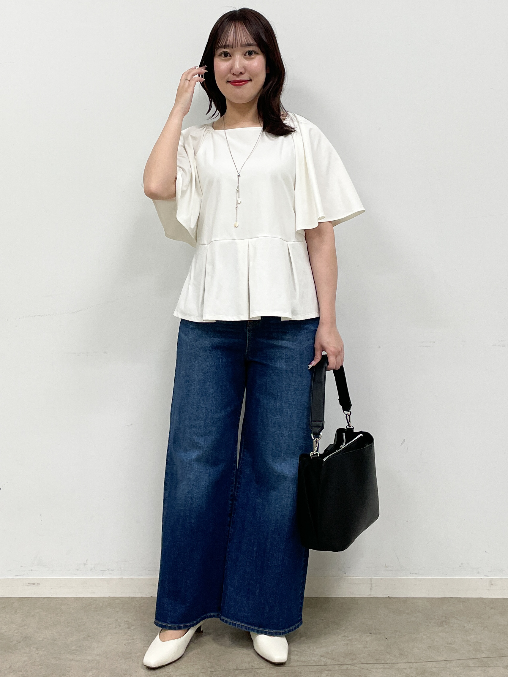 yukariさんの「Reflect｜【SS-4Lサイズ／接触冷感／シワになりにくい】リラクシーテーラードジャケット」を使ったコーディネート