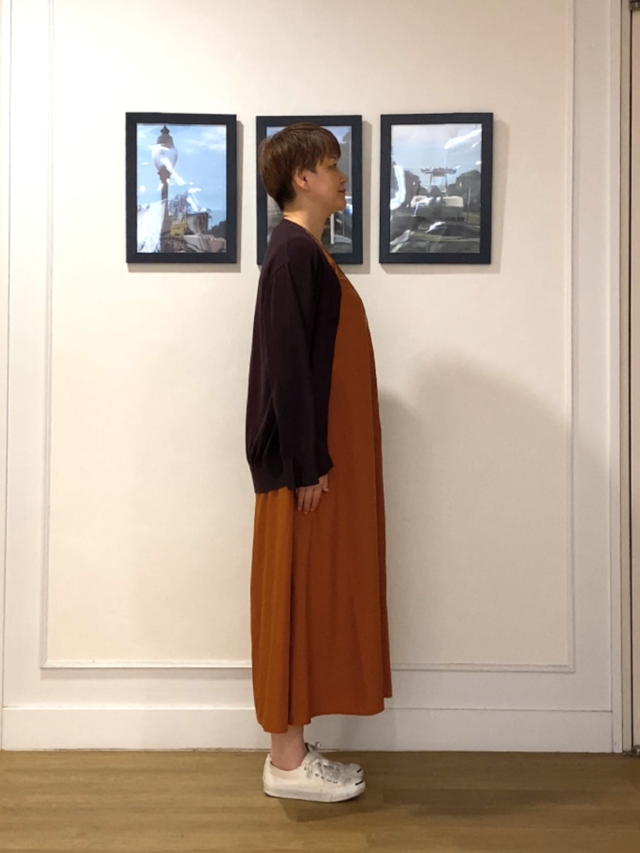 Hiroさんの「Dessin｜【マシンウォッシャブル】ドライタッチVネックニットカーディガン」を使ったコーディネート