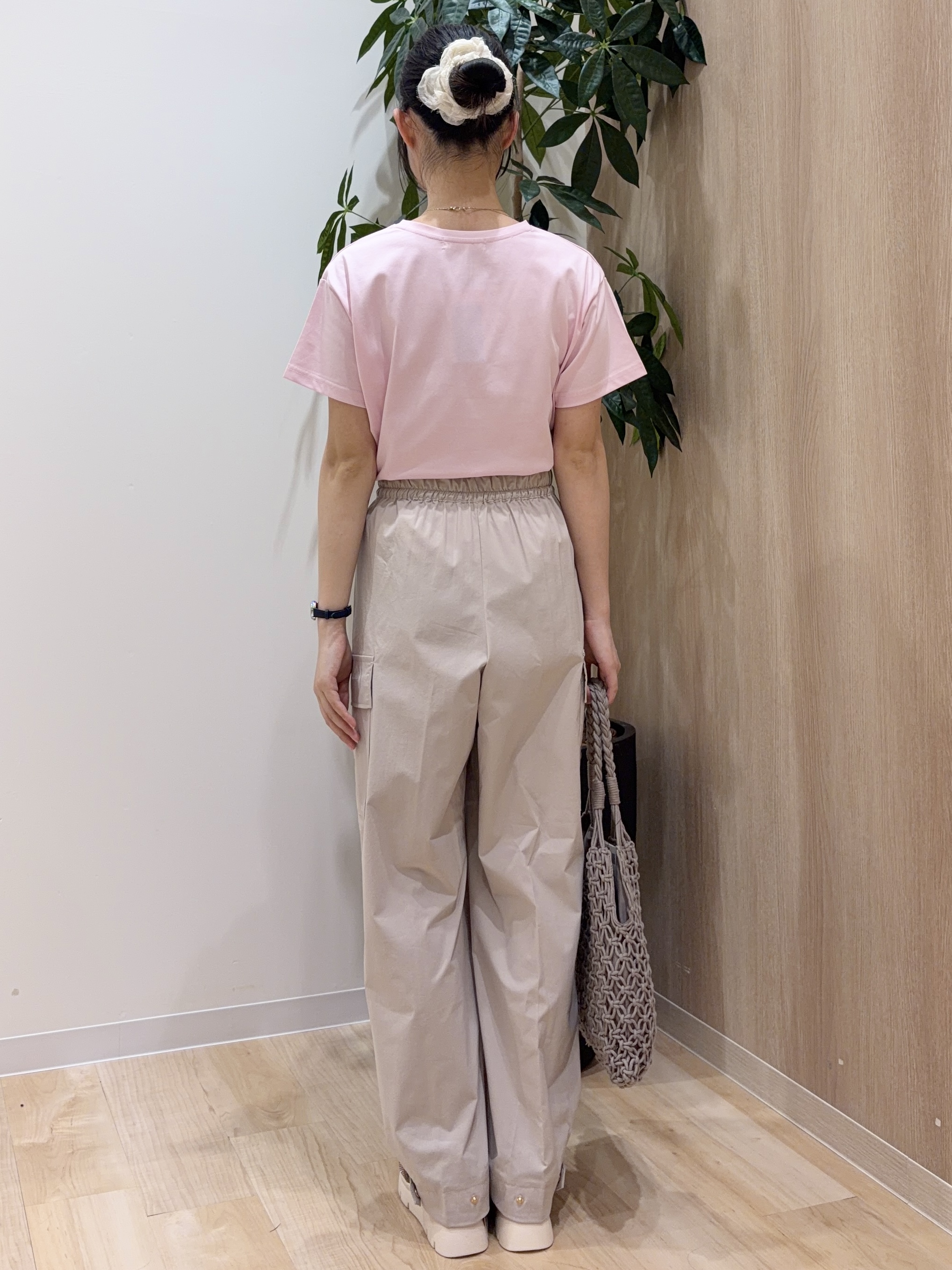 ayaneさんの「grove｜【遮熱／吸水速乾／接触冷感／UVカット】ベーシックロゴTシャツ」を使ったコーディネート