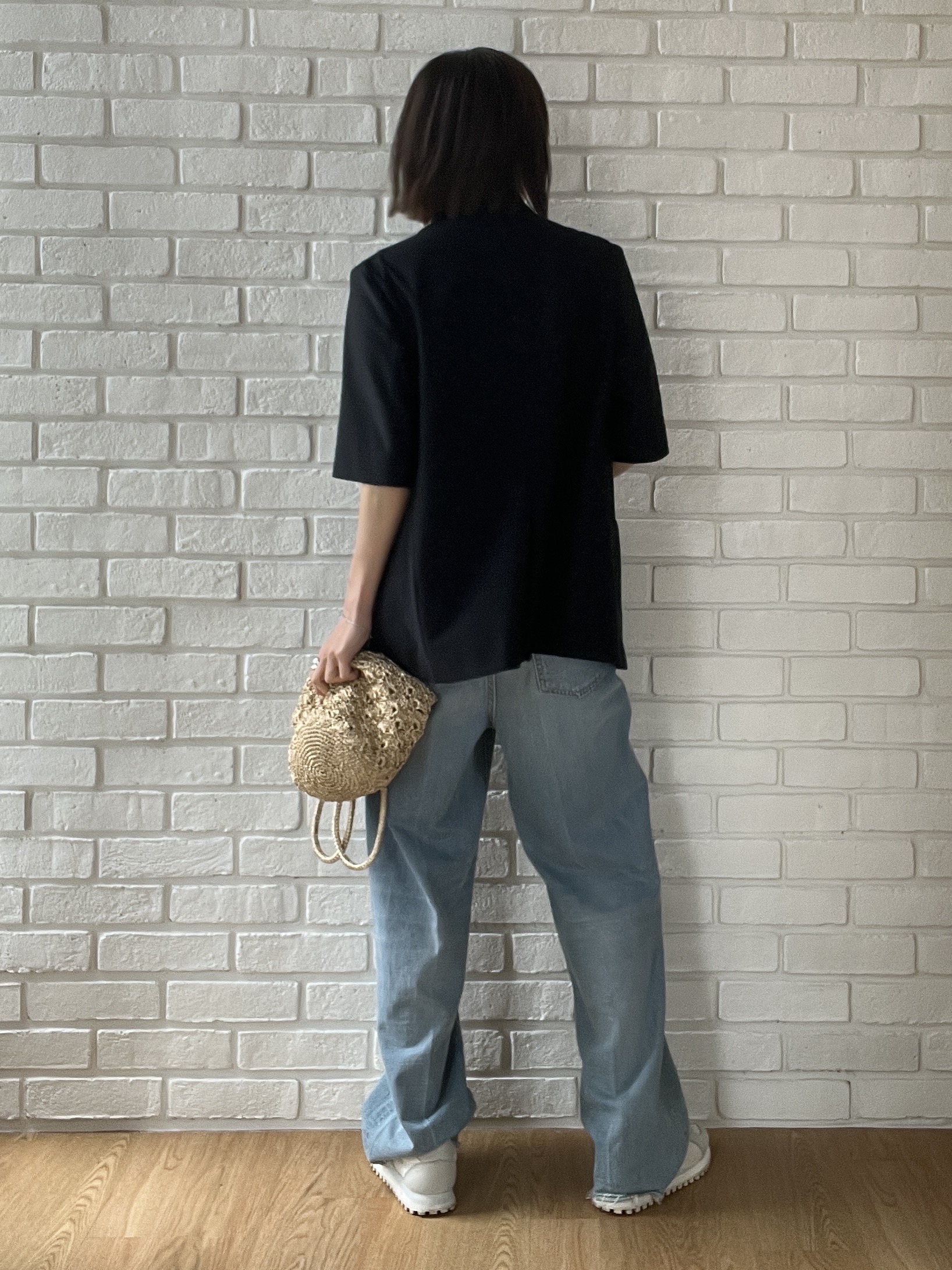 misaさんの「DRESSTERIOR｜メタリック クロッシェ バッグ」を使ったコーディネート