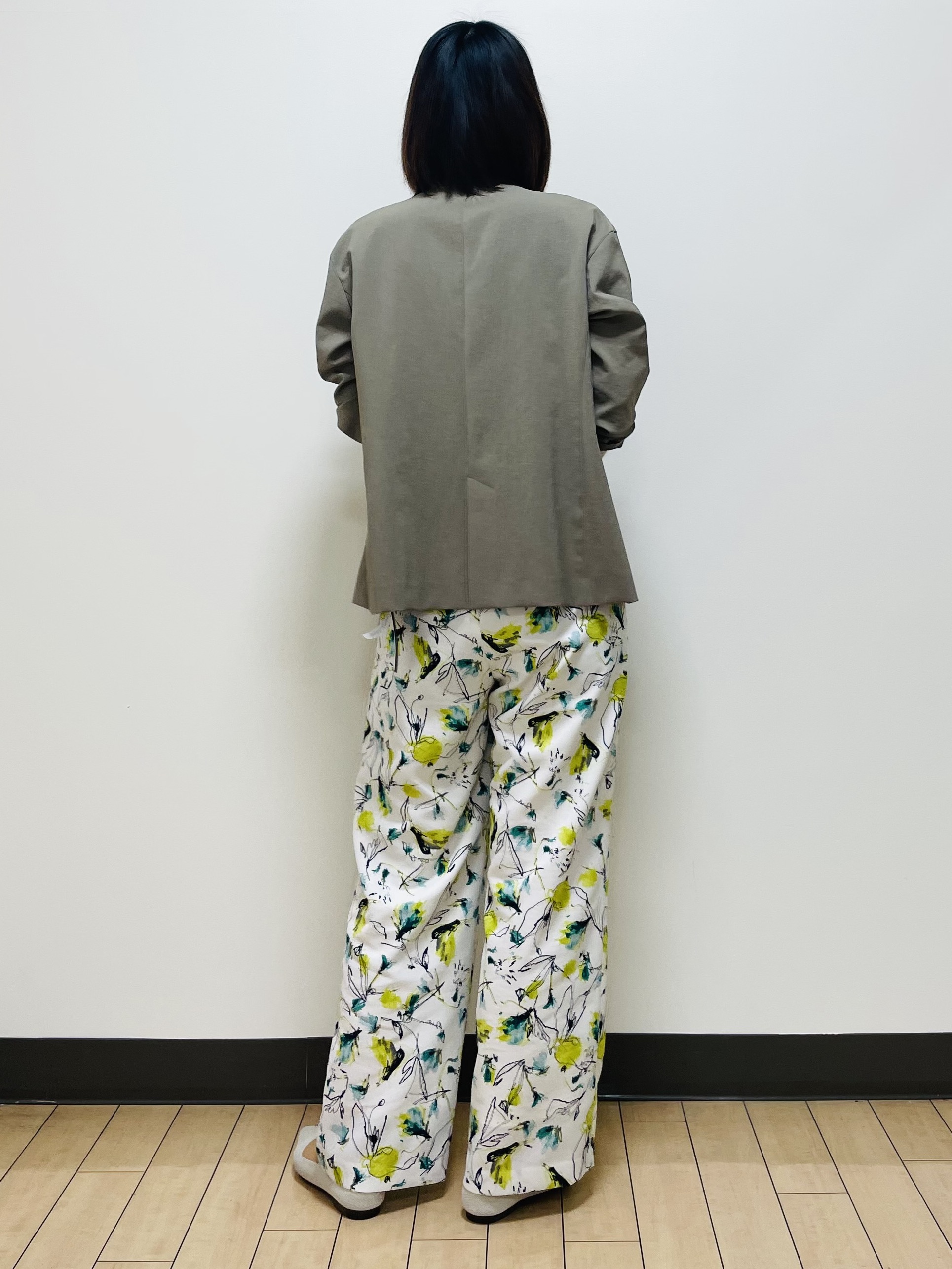 Riiさんの「Reflect｜【SS-4Lサイズ／接触冷感／シワになりにくい】リラクシーテーラードジャケット」を使ったコーディネート