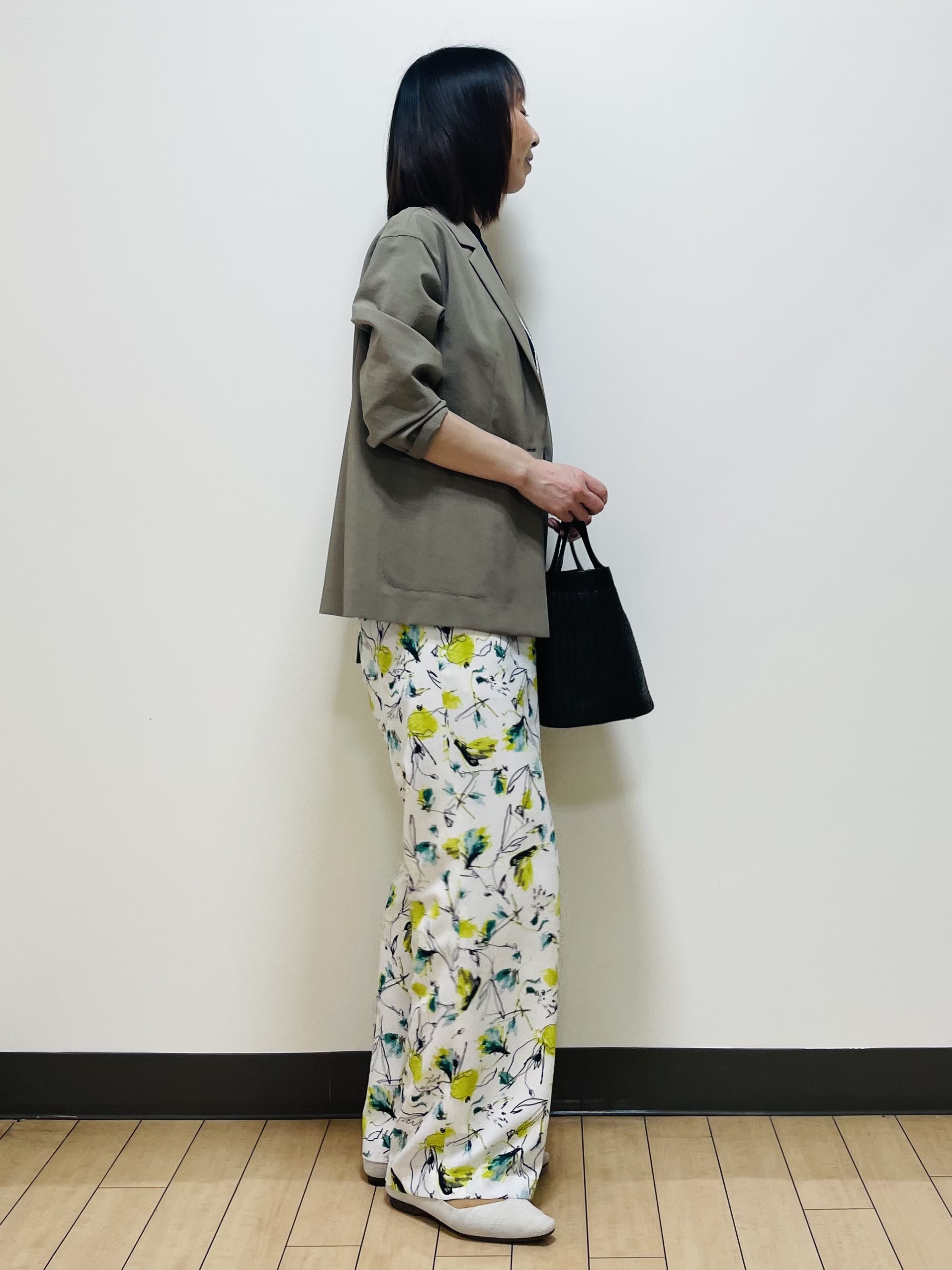 Riiさんの「Reflect｜【SS-4Lサイズ／接触冷感／シワになりにくい】リラクシーテーラードジャケット」を使ったコーディネート