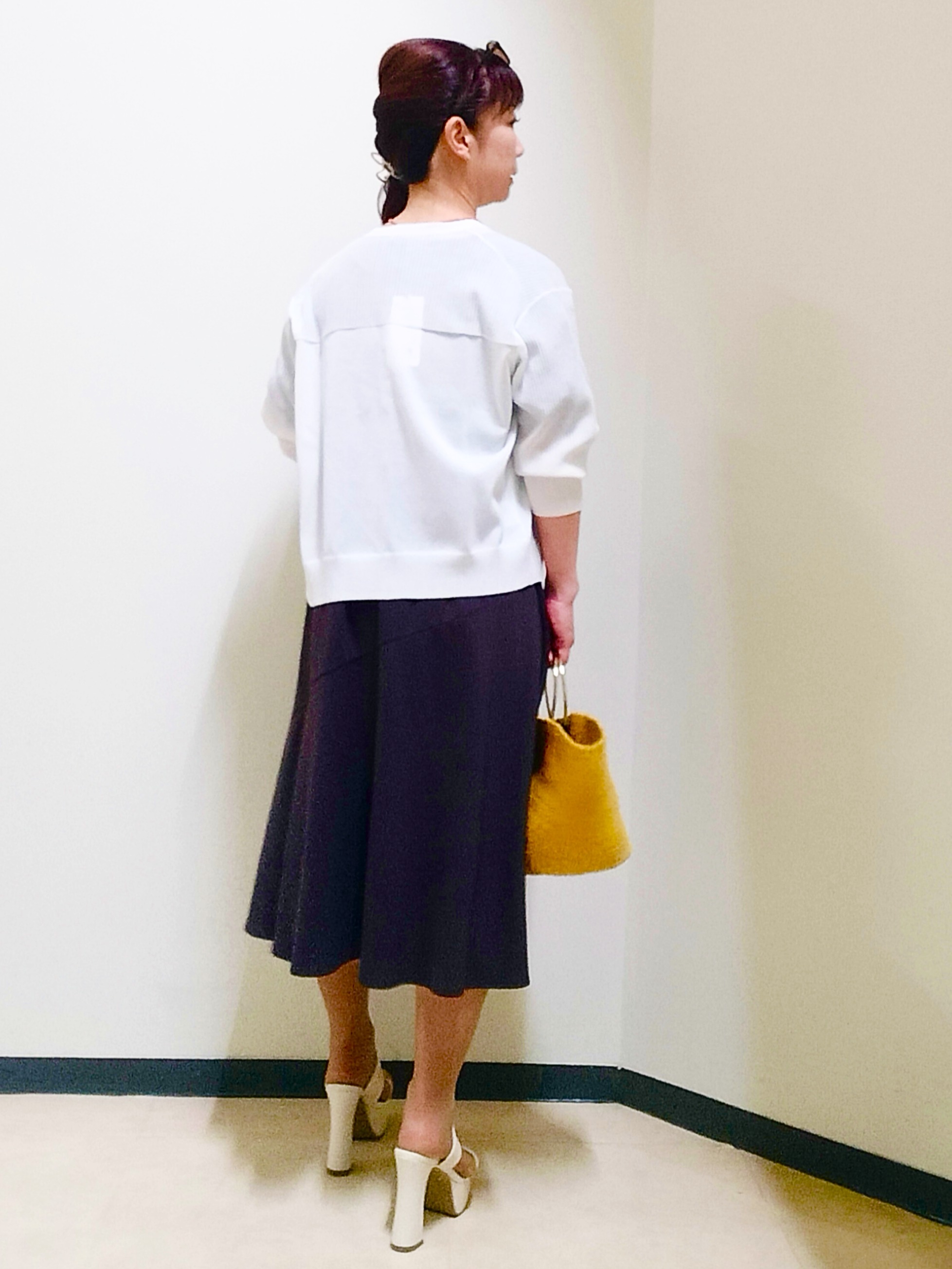 花さんの「Reflect｜きれい見えフレアラインワンピース」を使ったコーディネート