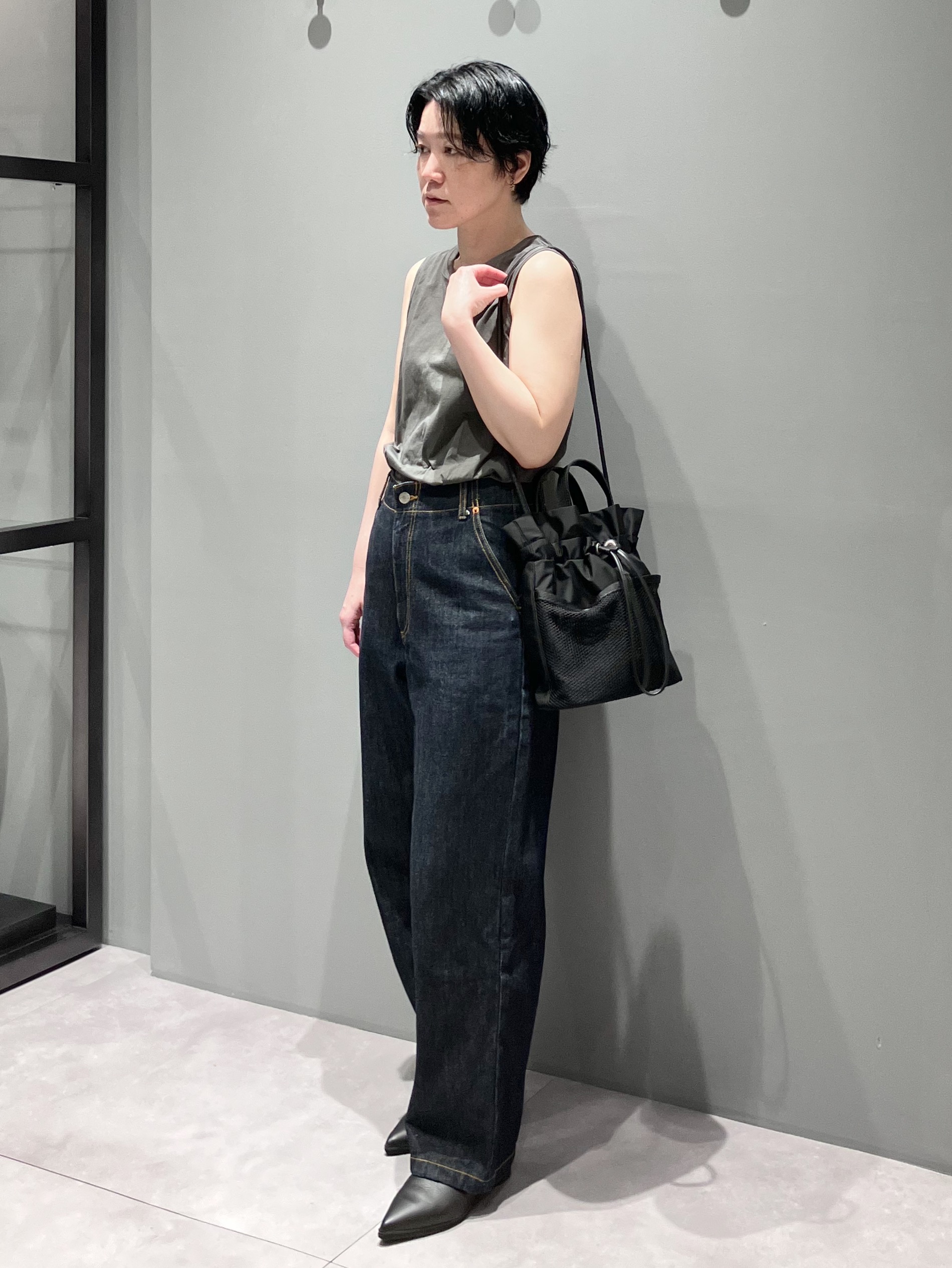 Cさんの「HIROKO HAYASHI｜LUINI AGILE（ルイーニ アジレ）ショルダーバッグ」を使ったコーディネート