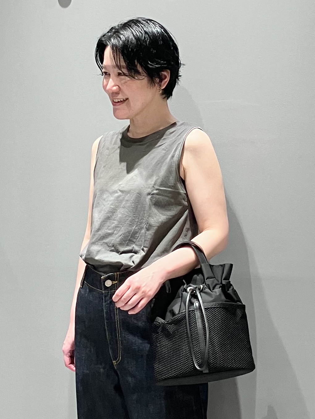 Cさんの「HIROKO HAYASHI｜LUINI AGILE（ルイーニ アジレ）ショルダーバッグ」を使ったコーディネート