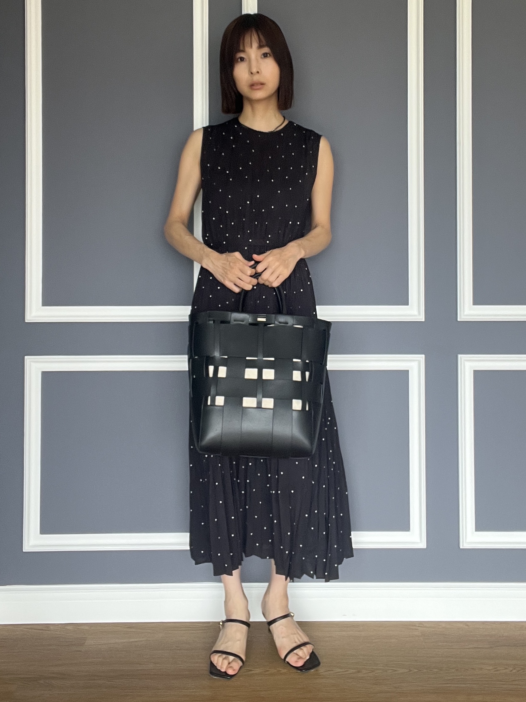 misaさんの「DRESSTERIOR｜【otonaMUSE5月号掲載】スキニーベルトサンダル」を使ったコーディネート