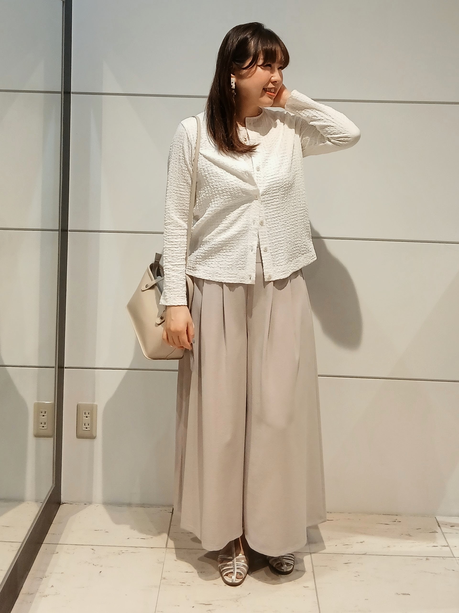 なみきさんの「UNTITLED｜【アンサンブル可】ポコポコノースリトップス」を使ったコーディネート