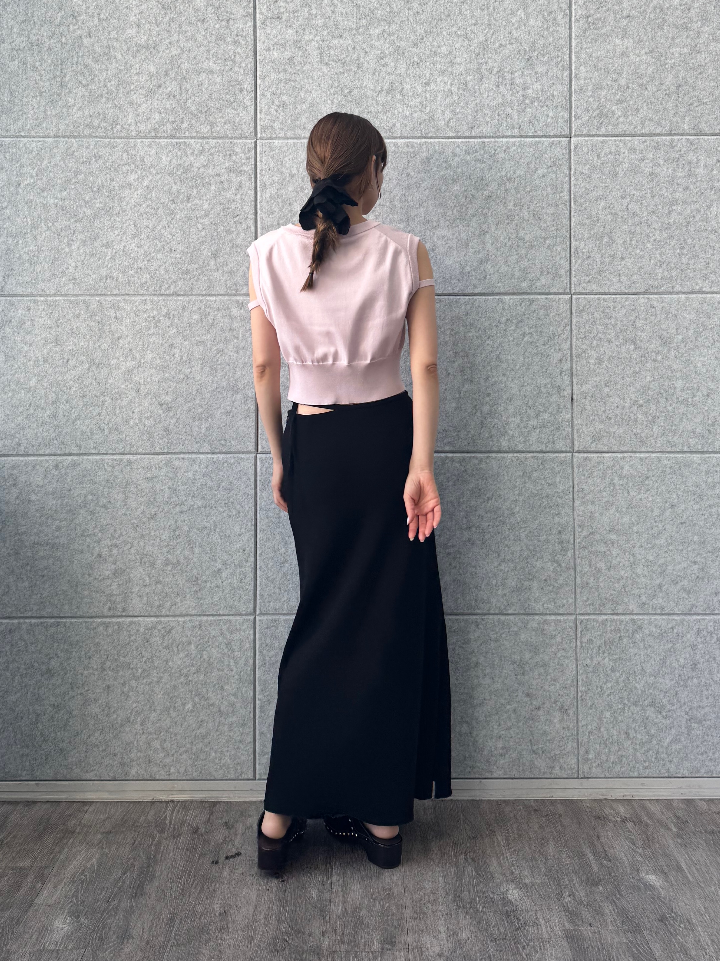 designer yukaさんの「CODE A｜【ReRe】easy－fit long skirt」を使ったコーディネート