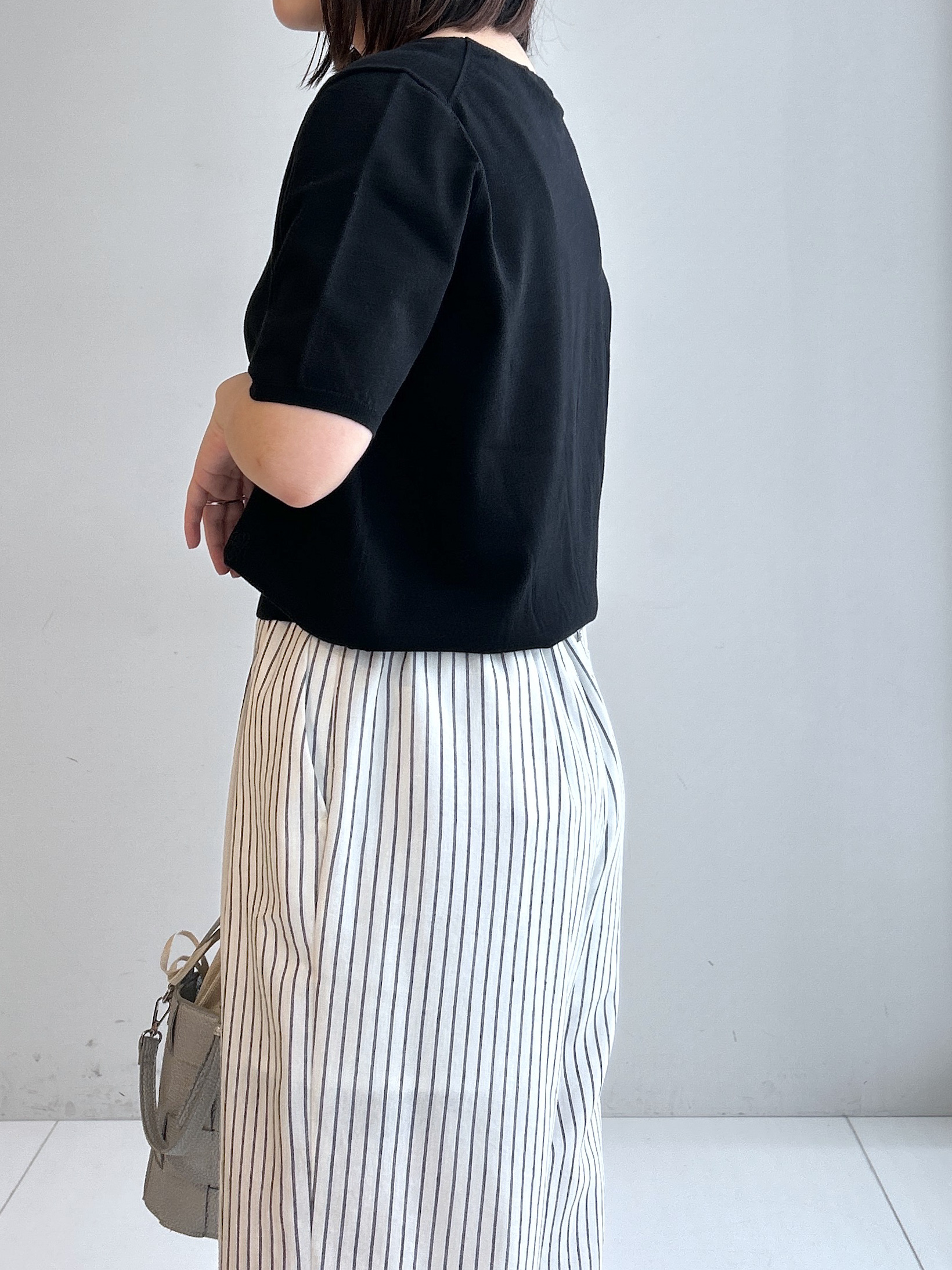 Hirokaさんの「Dessin｜【9色展開/接触冷感/UVカット】ドライタッチサマーニットT」を使ったコーディネート