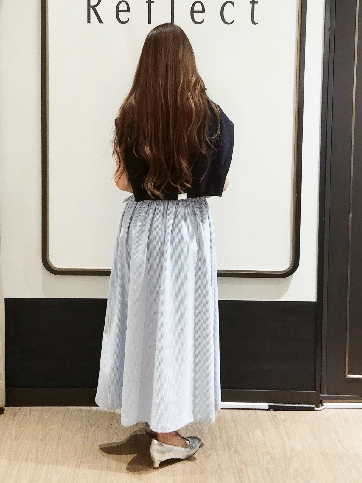 Chiiさんの「Reflect｜フレンチスリーブシャツワンピース」を使ったコーディネート