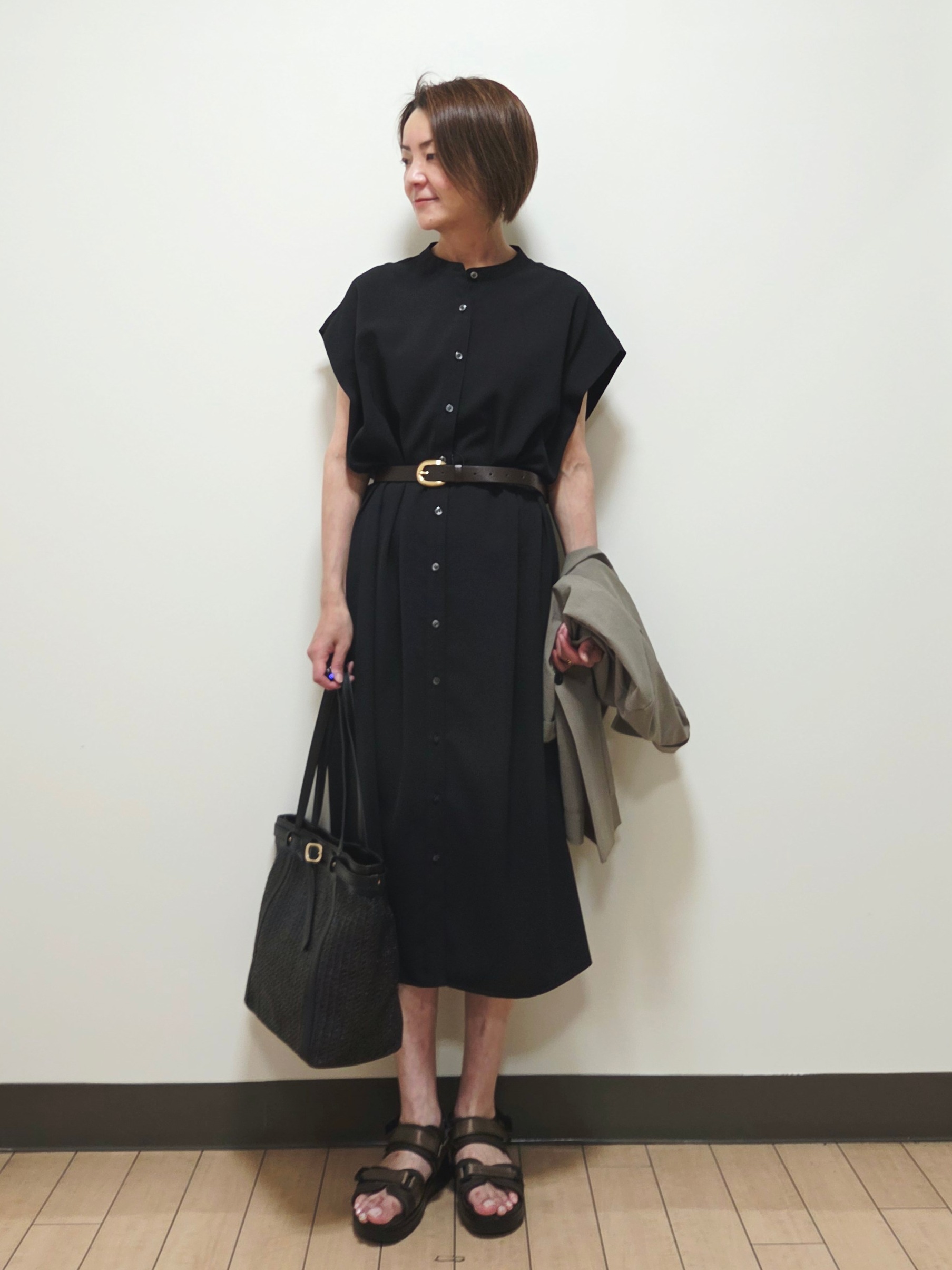 yuuさんの「Reflect｜【SS-4Lサイズ／接触冷感／シワになりにくい】リラクシーテーラードジャケット」を使ったコーディネート