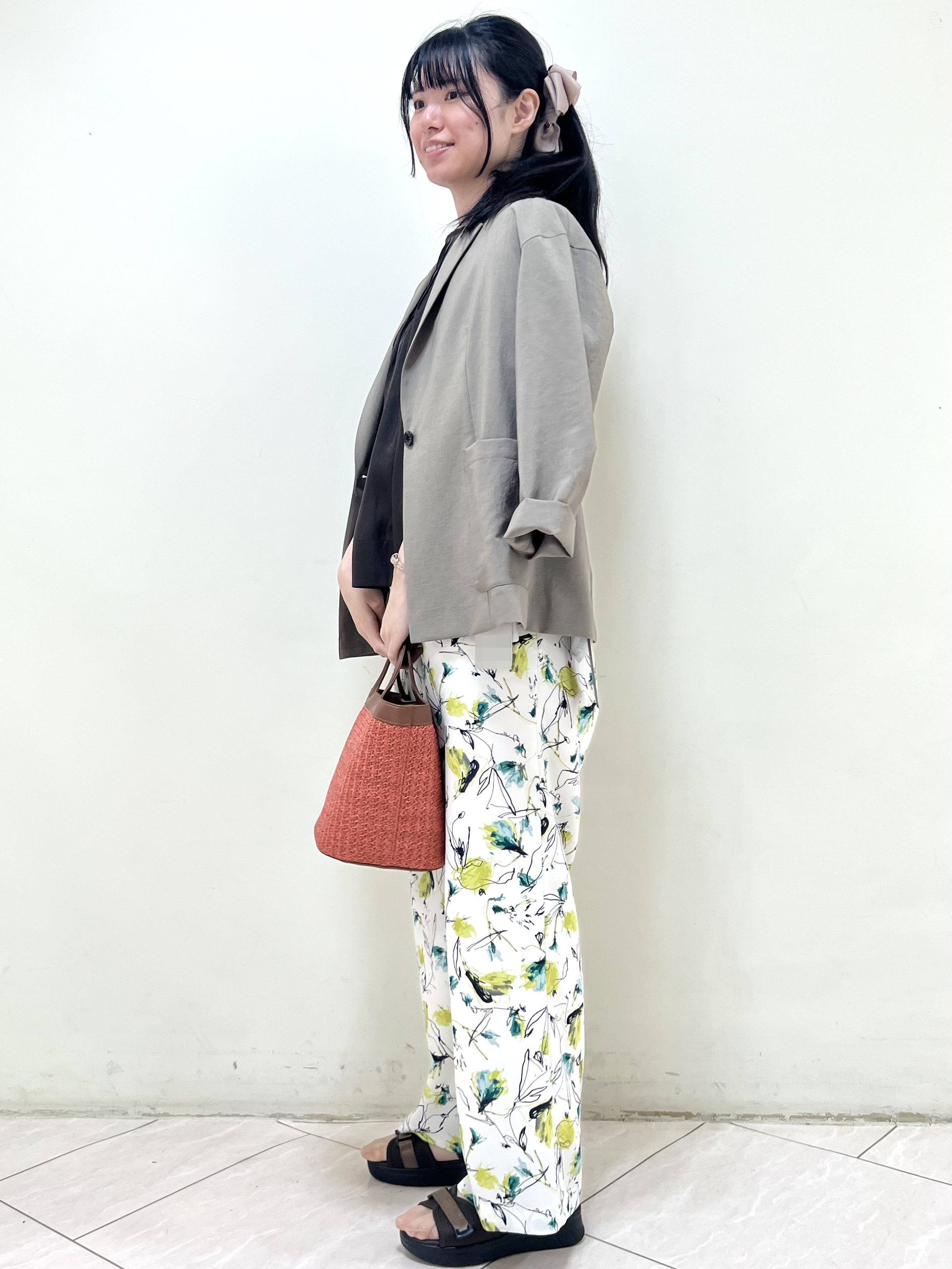 yanaさんの「Reflect｜【SS-4Lサイズ／接触冷感／シワになりにくい】リラクシーテーラードジャケット」を使ったコーディネート