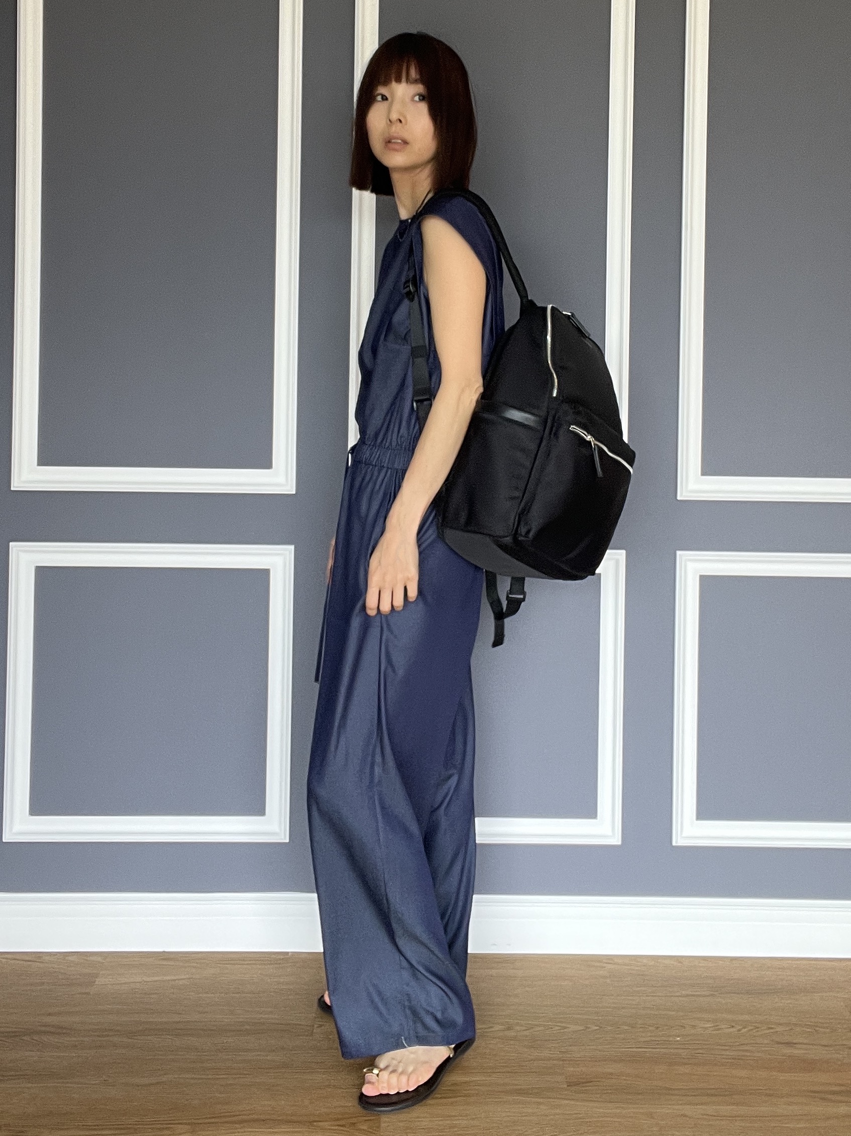 misaさんの「DRESSTERIOR｜【ウォッシャブル】フレンチスリーブ コンビネゾン」を使ったコーディネート