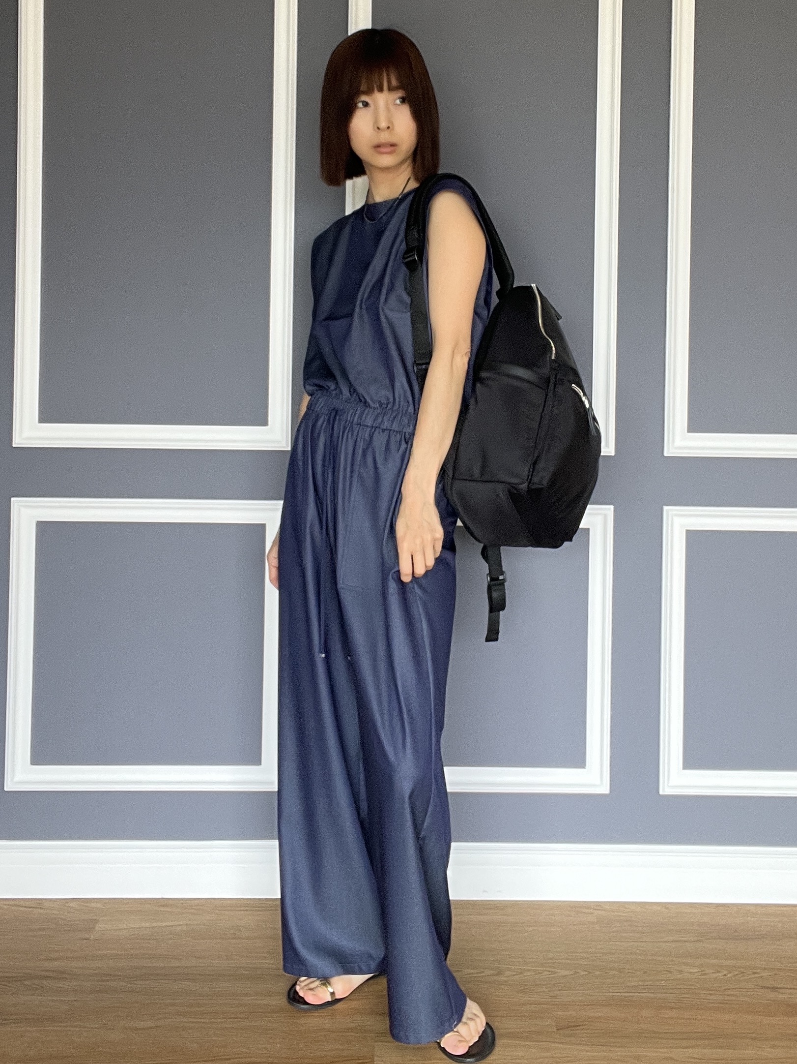 misaさんの「DRESSTERIOR｜【ウォッシャブル】フレンチスリーブ コンビネゾン」を使ったコーディネート