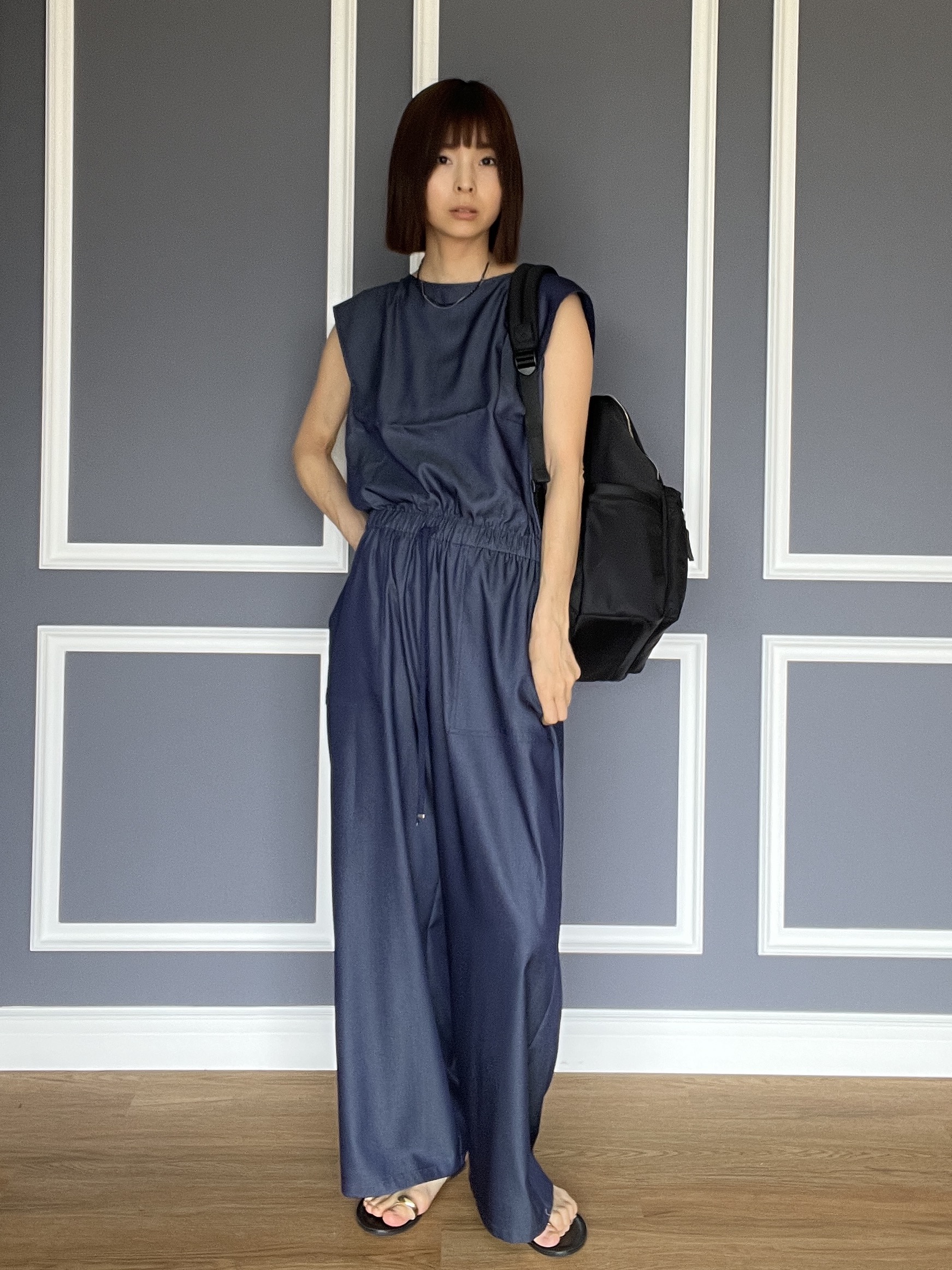 misaさんの「DRESSTERIOR｜【ウォッシャブル】フレンチスリーブ コンビネゾン」を使ったコーディネート