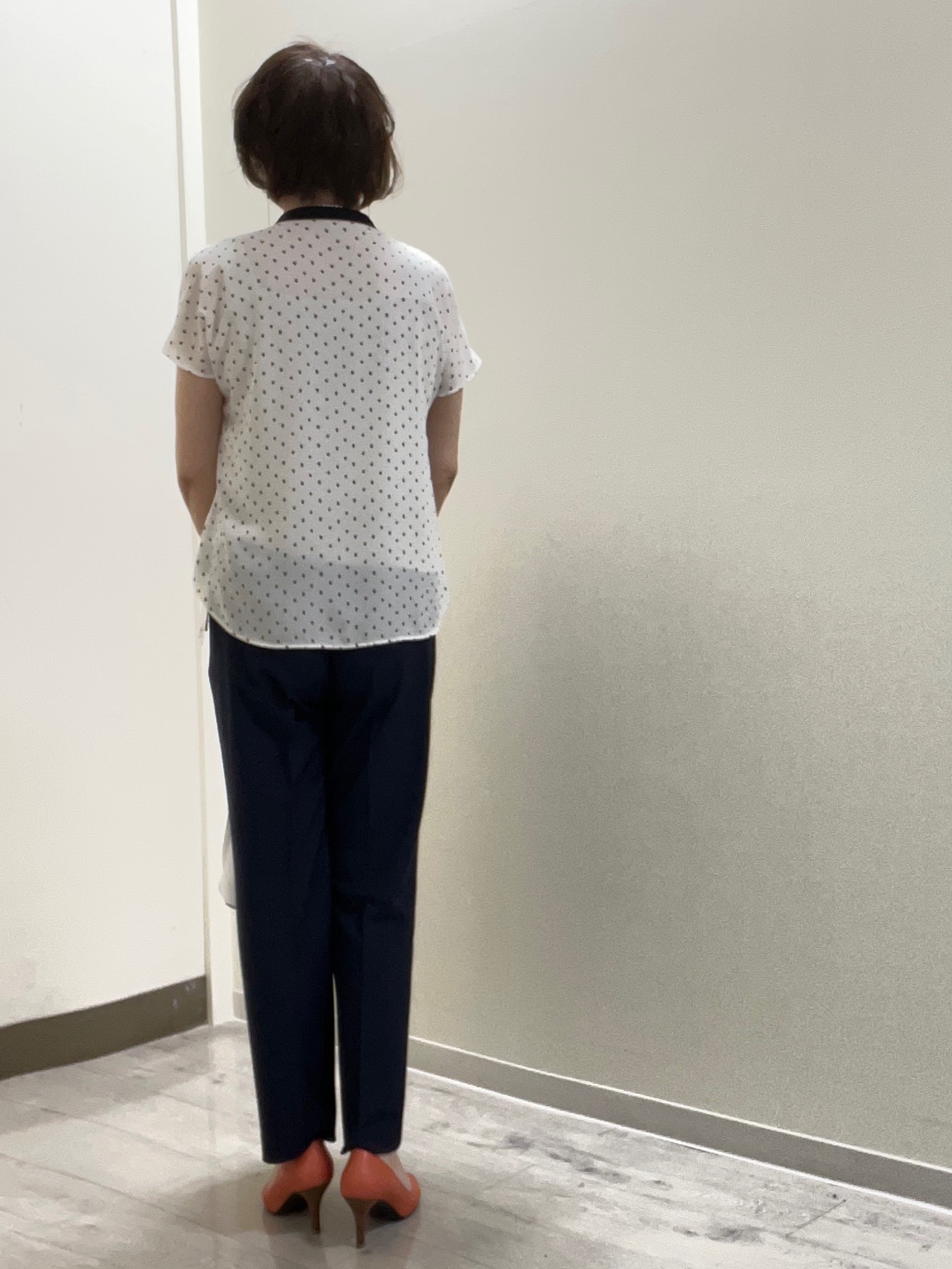 mariさんの「Reflect｜【通勤におすすめ◎】ジョーゼットブラウス」を使ったコーディネート